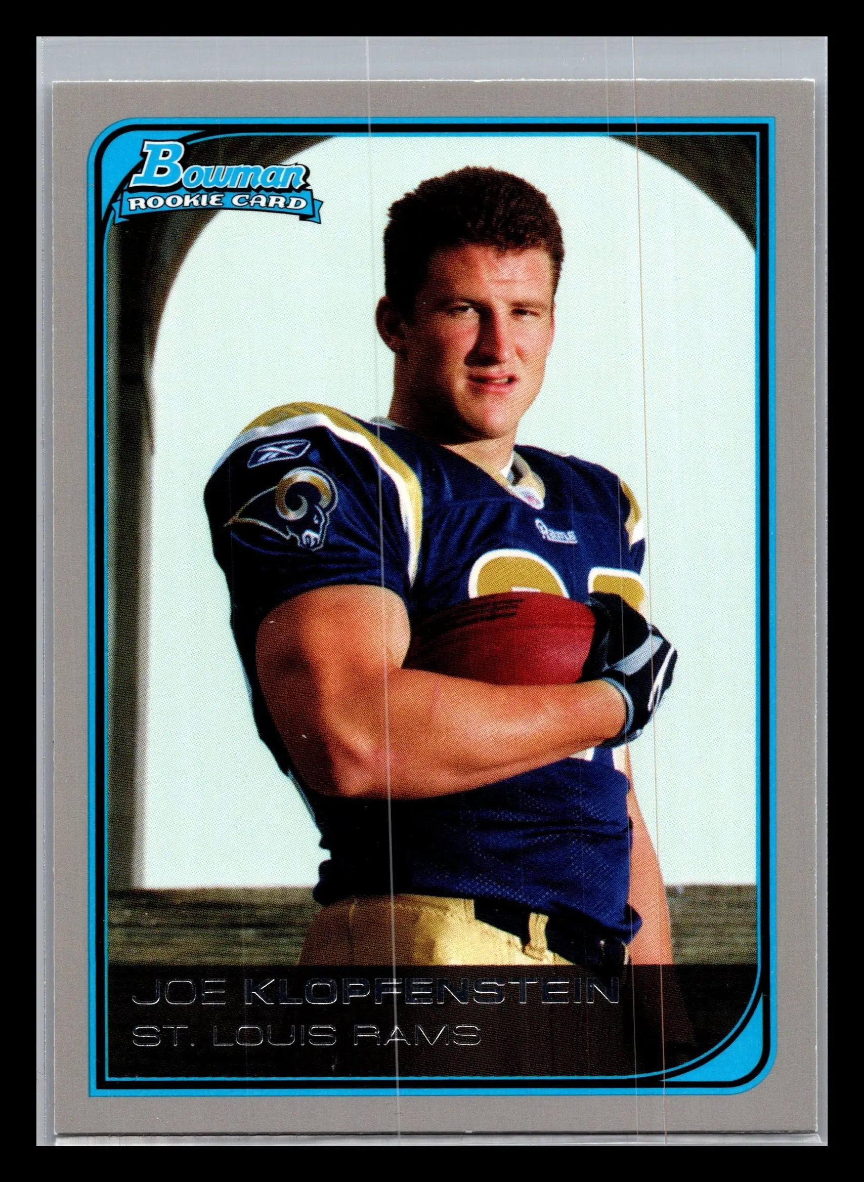 2006 Bowman #169 Joe Klopfenstein St. Louis Rams Rookie - Football Card Single