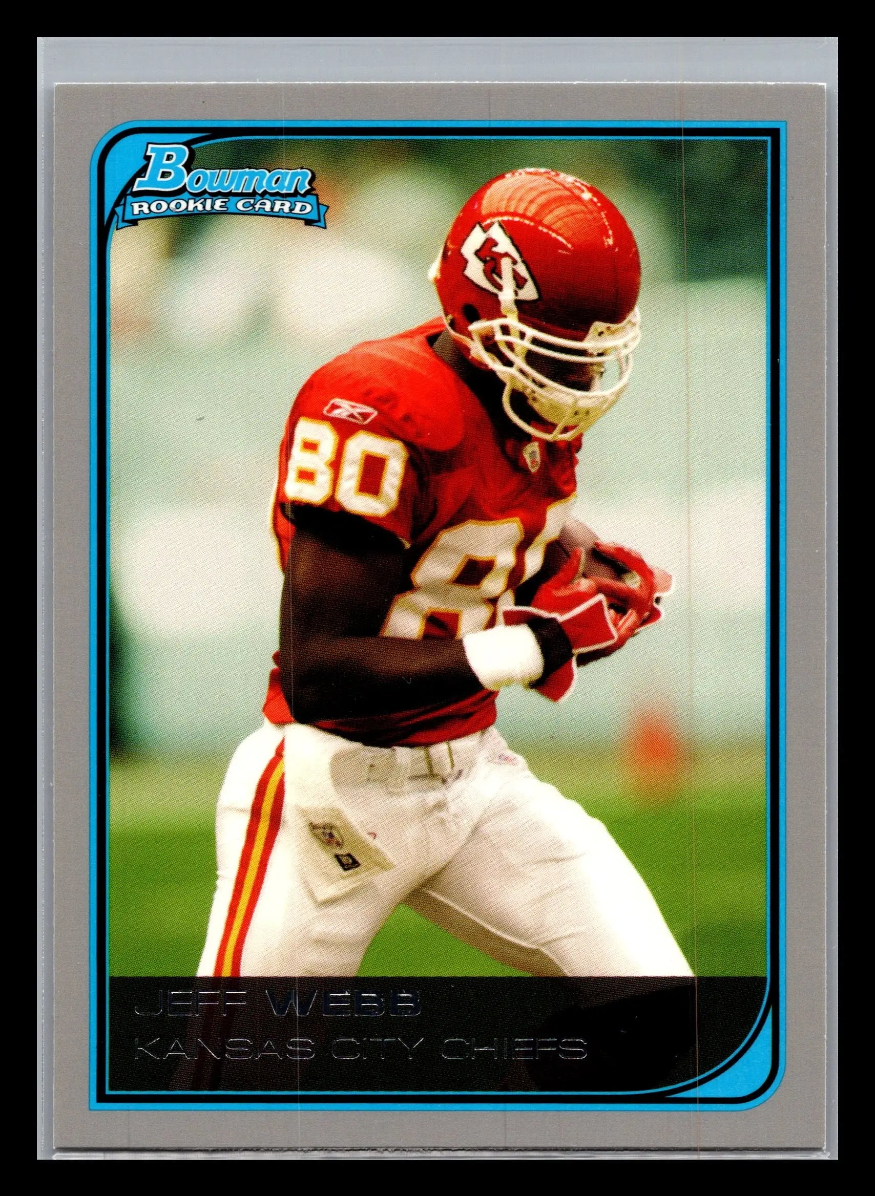 2006 Bowman #170 Jeff Webb Kansas City Chiefs Rookie - Football Card Single