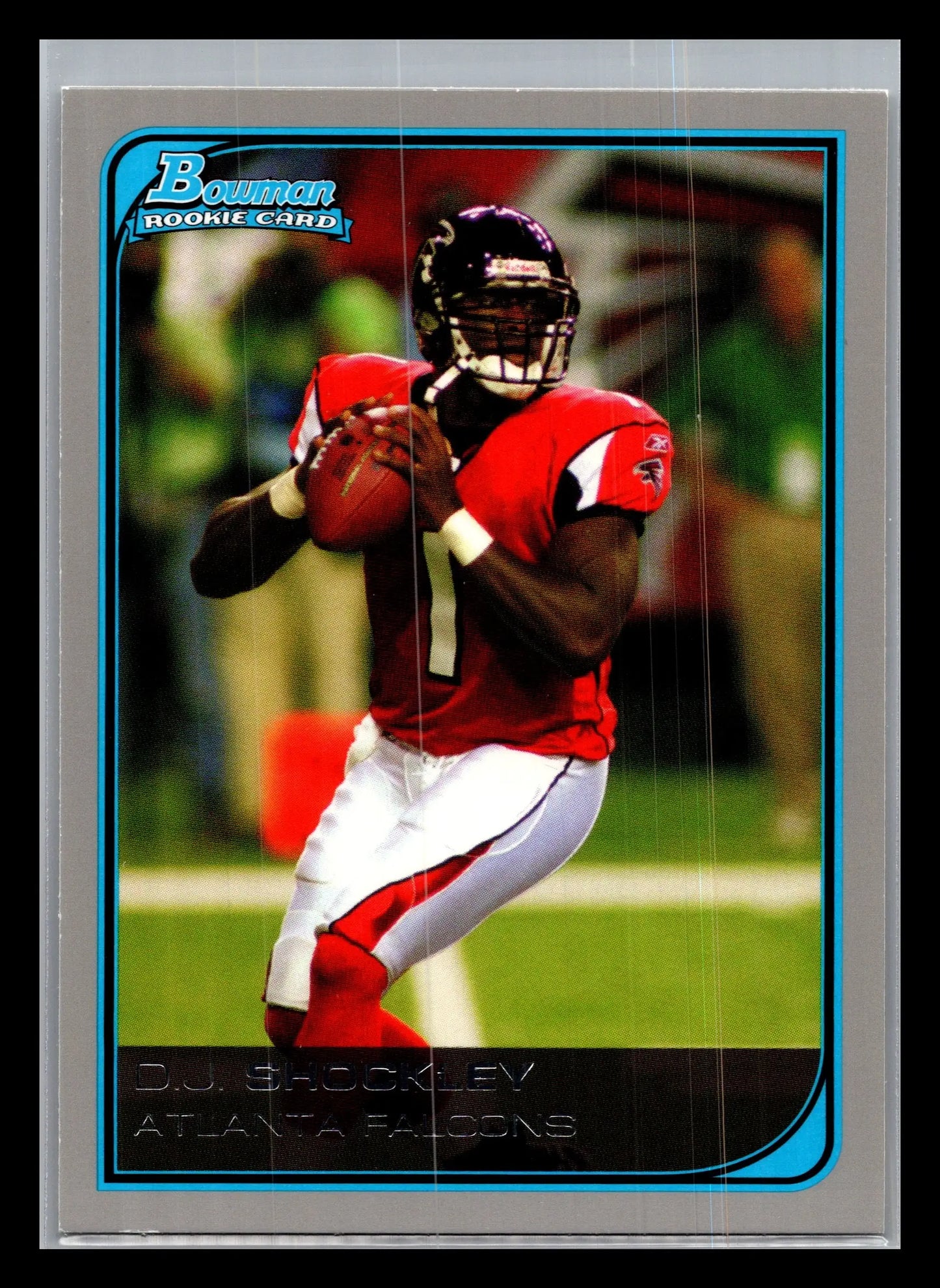 2006 Bowman #171 D.J. Shockley Atlanta Falcons Rookie - Football Card Single