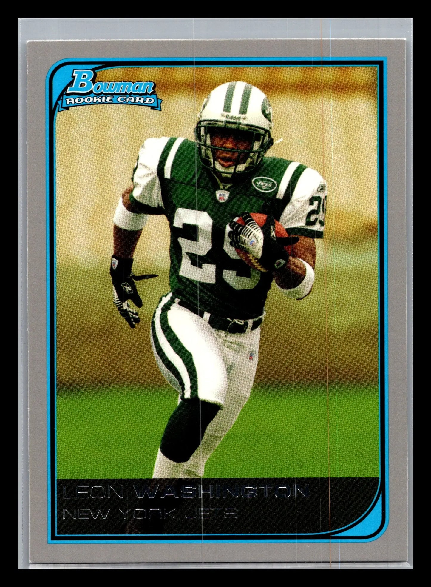 2006 Bowman #178 Leon Washington New York Jets Rookie - Football Card Single
