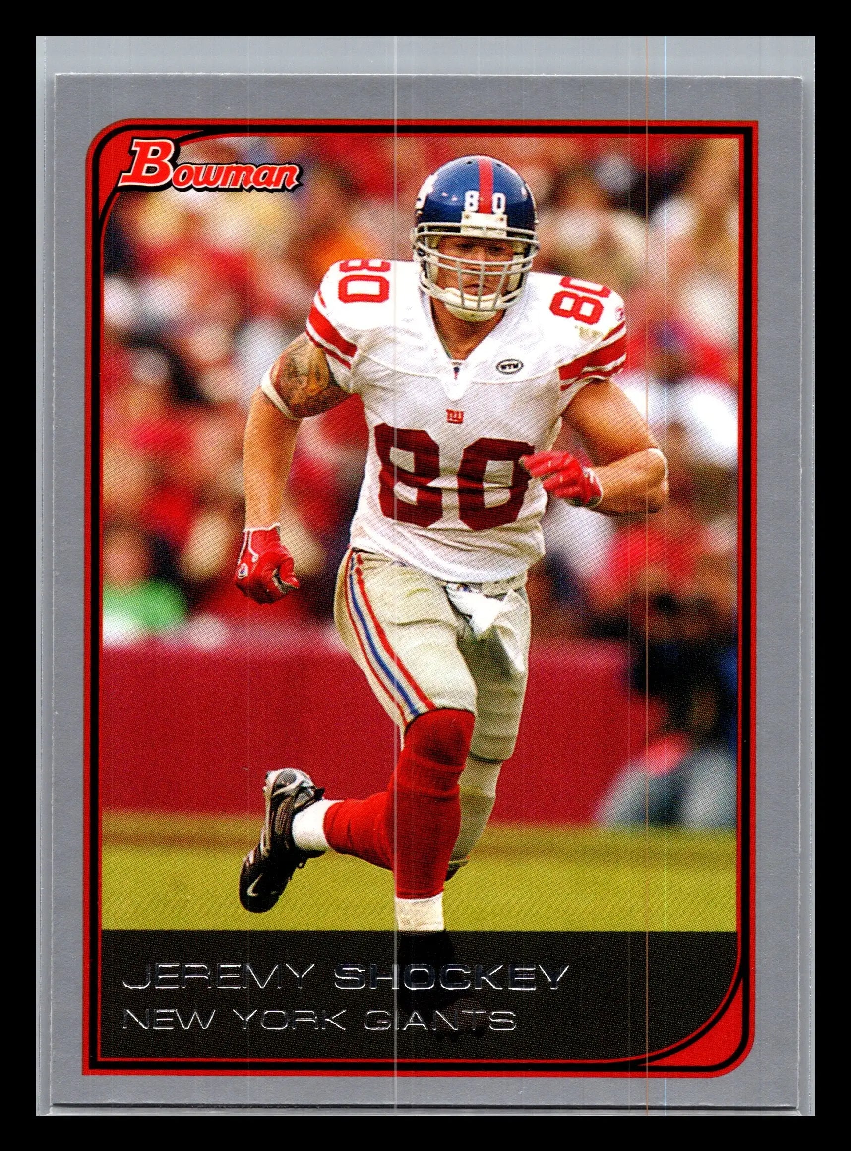 2006 Bowman #18 Jeremy Shockey New York Giants - Football Card Single