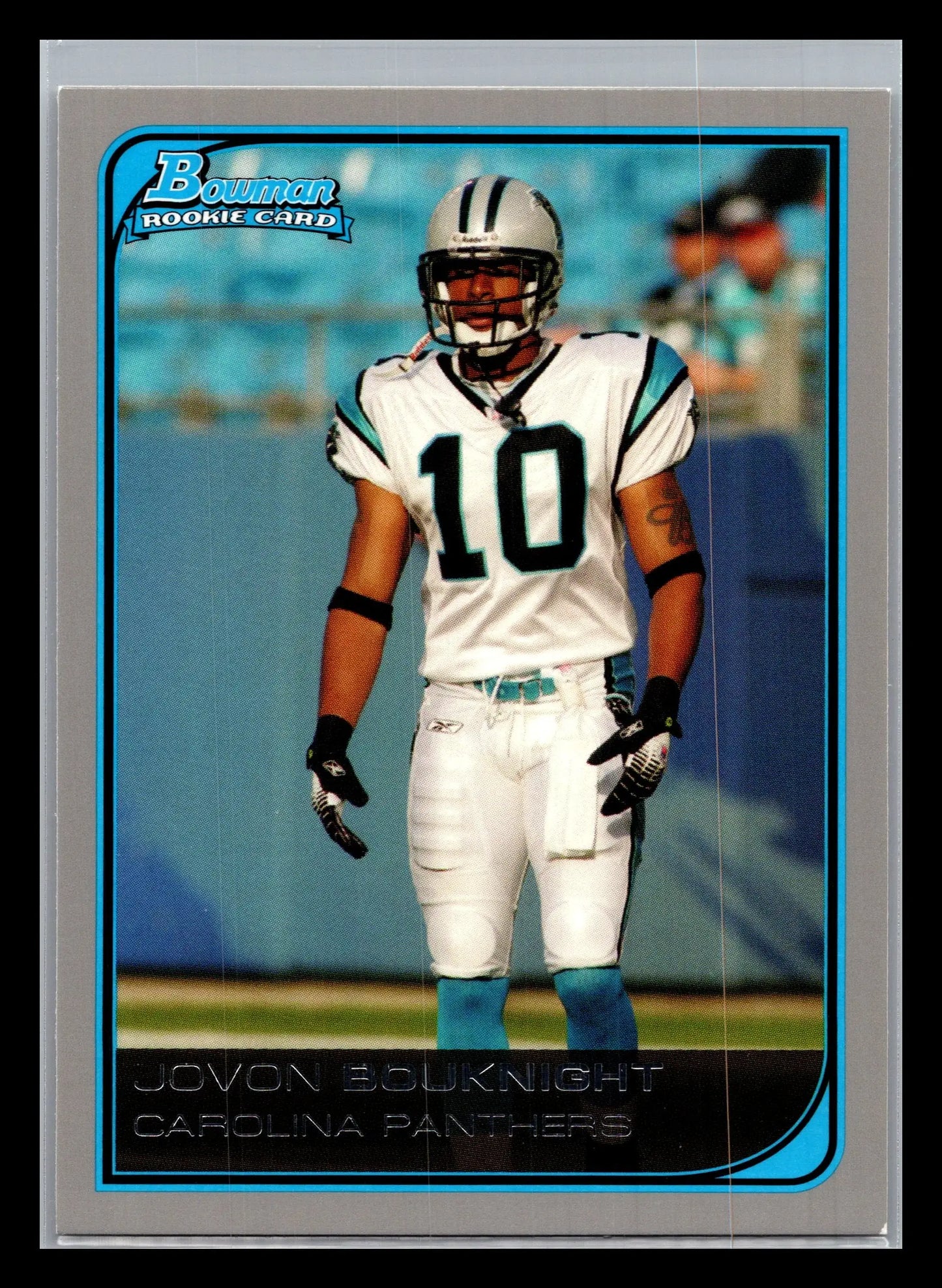 2006 Bowman #187 Jovon Bouknight Carolina Panthers Rookie