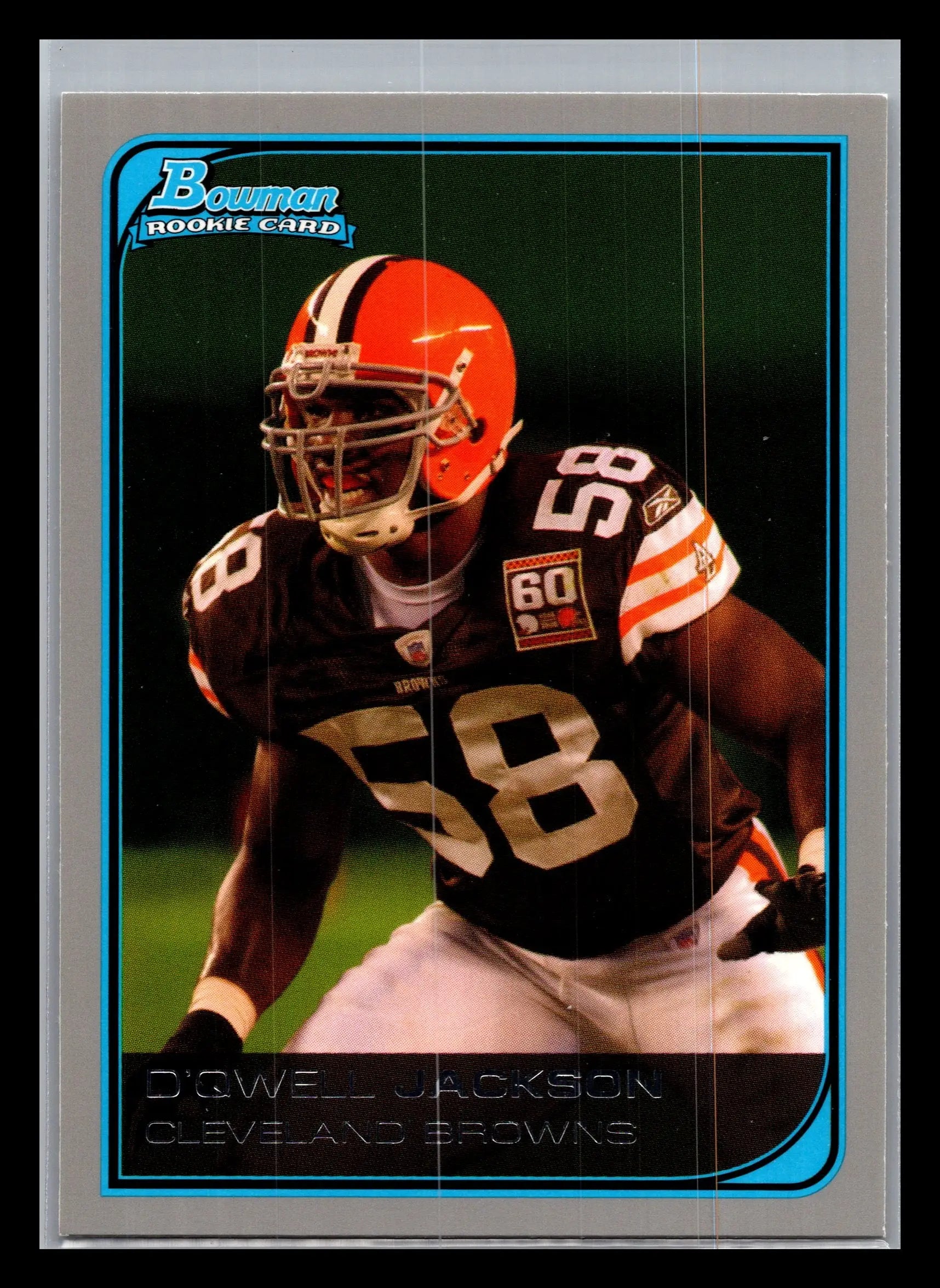 2006 Bowman #188 D’Qwell Jackson Cleveland Browns Rookie - Football Card Single