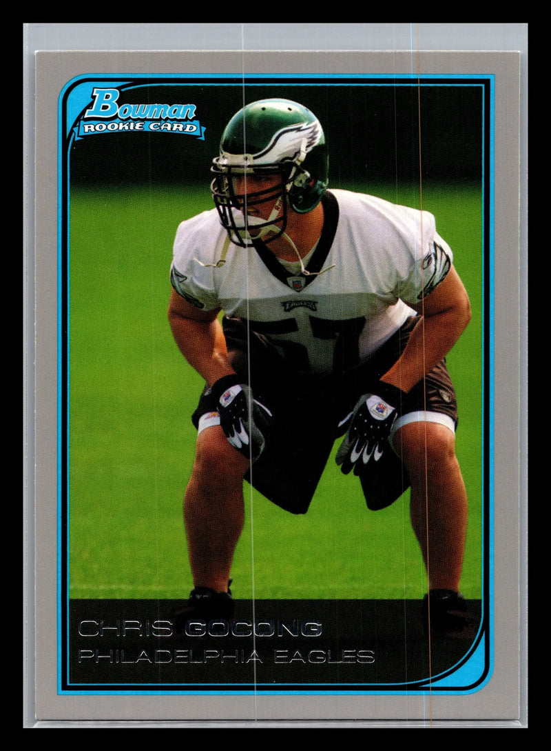 2006 Bowman #195 Chris Gocong Philadelphia Eagles Rookie