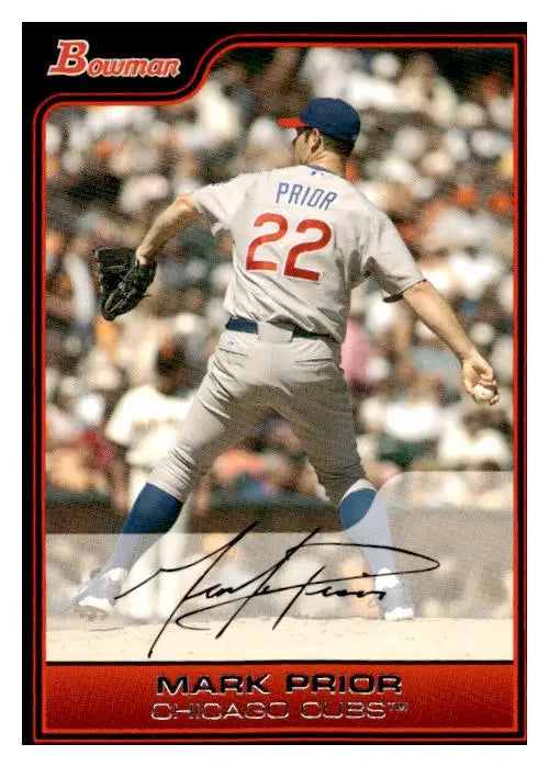 2006 Bowman #198 Mark Prior - Baseball Card Single