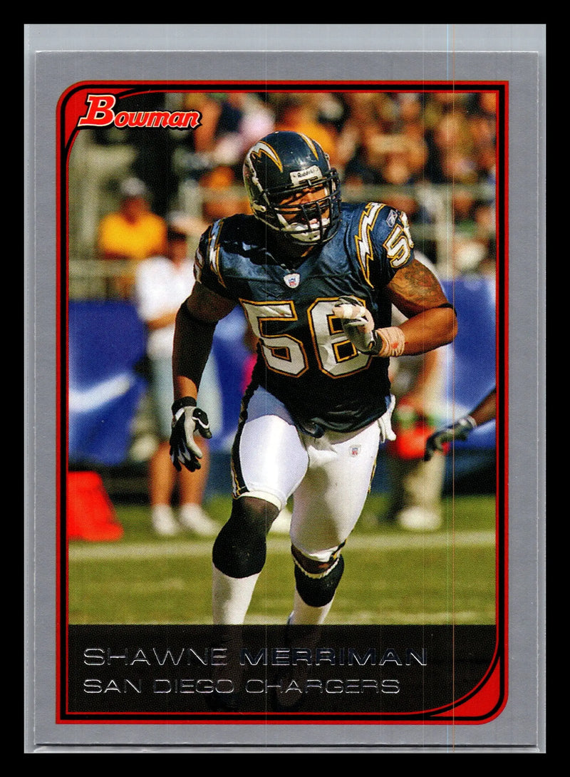 2006 Bowman #20 Shawne Merriman San Diego Chargers - Football Card Single