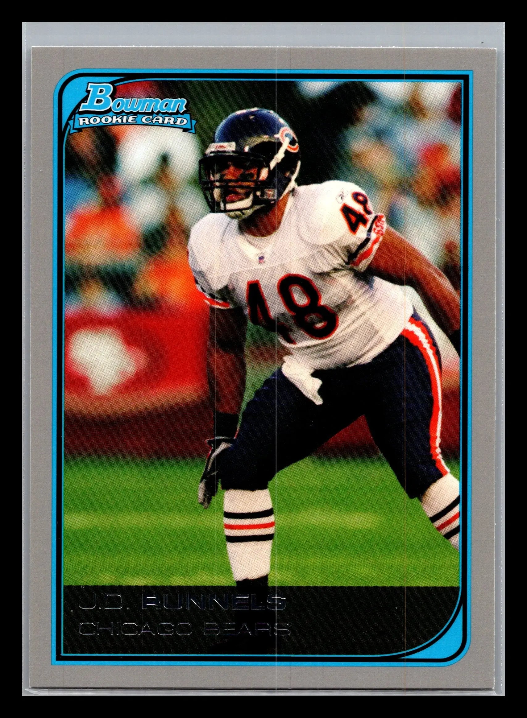 2006 Bowman #202 J.D. Runnels Chicago Bears Rookie - Football Card Single