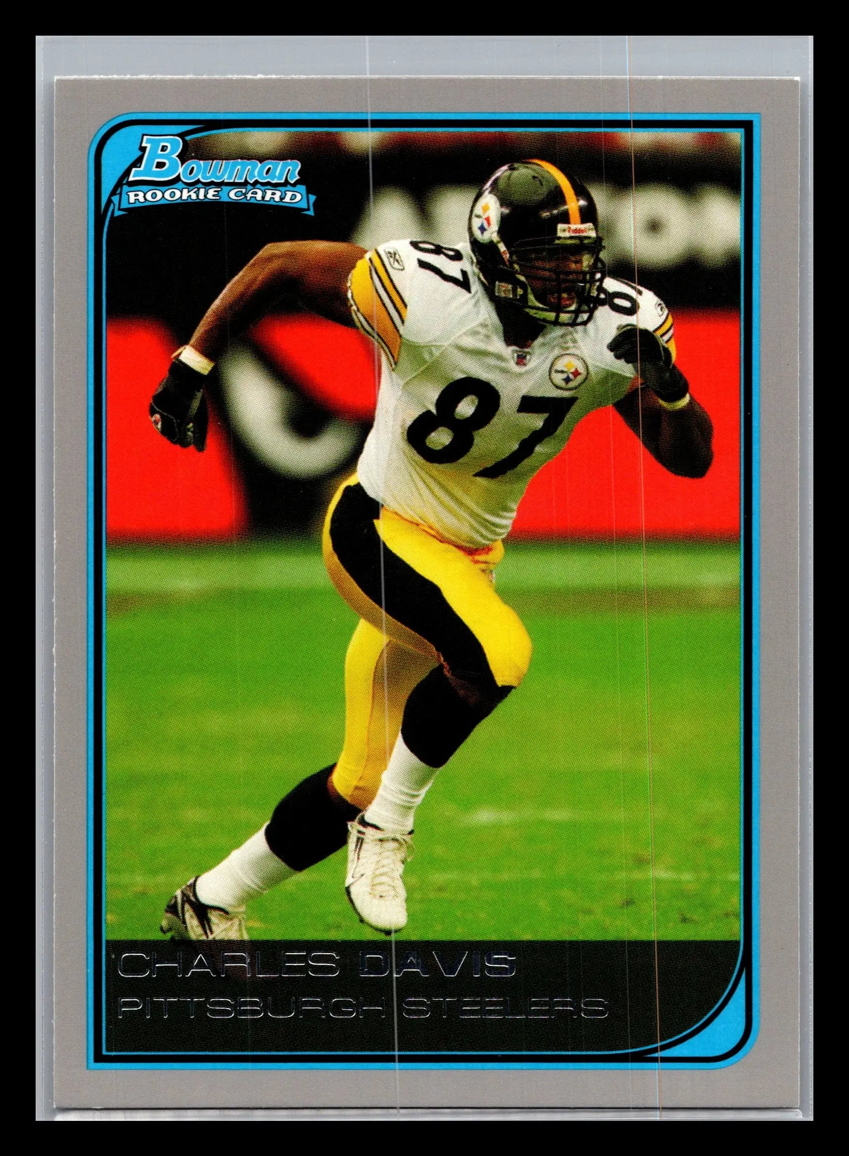 2006 Bowman #204 Charles Davis Pittsburgh Steelers Rookie - Football Card Single