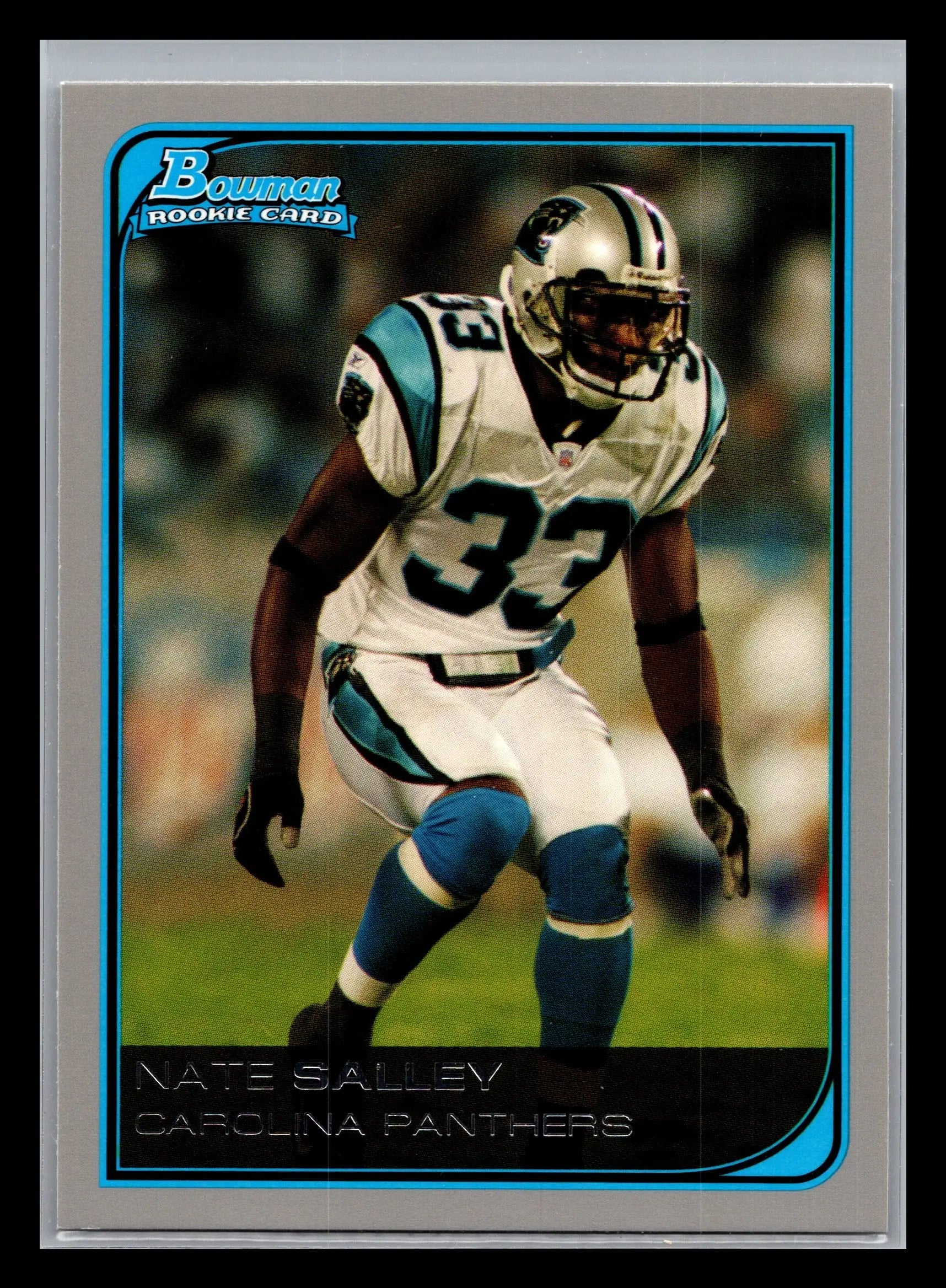 2006 Bowman #207 Nate Salley Carolina Panthers Rookie - Football Card Single