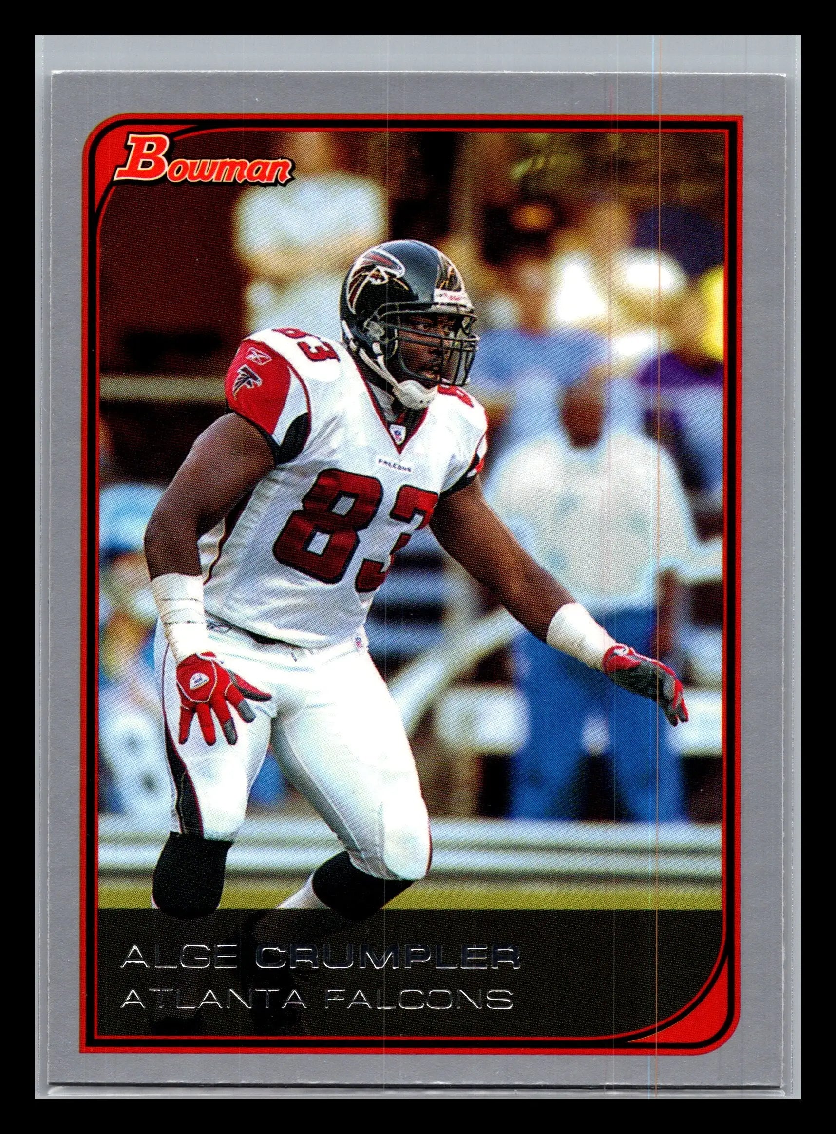 2006 Bowman #21 Alge Crumpler Atlanta Falcons