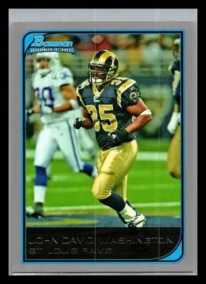 2006 Bowman #228 John David Washington St. Louis Rams Rookie - Football Card Single