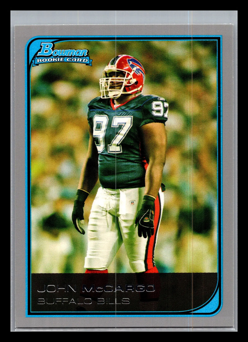2006 Bowman #233 John McCargo Buffalo Bills Rookie - Football Card Single