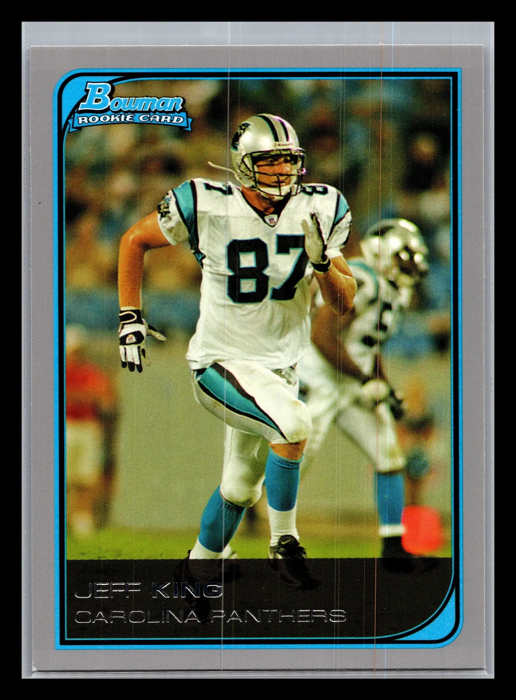 2006 Bowman #242 Jeff King Carolina Panthers Rookie - Football Card Single