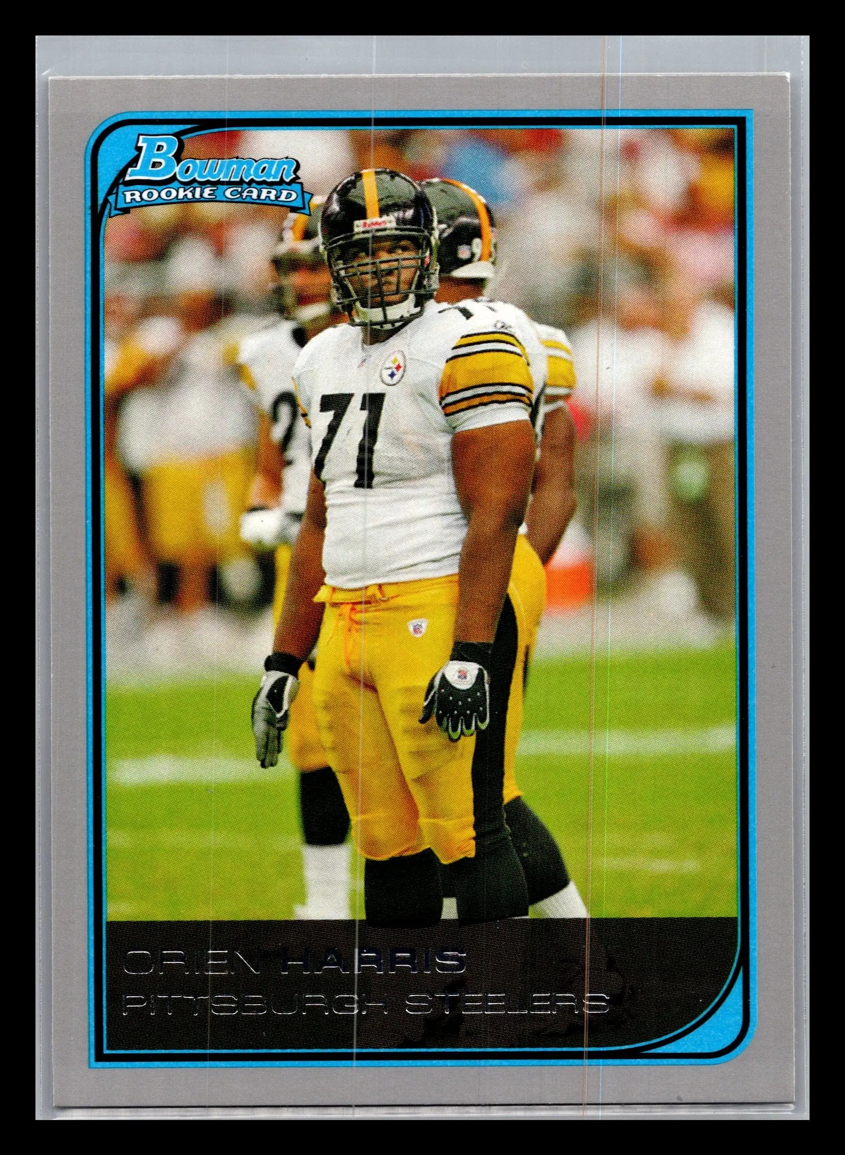 2006 Bowman #244 Orien Harris Pittsburgh Steelers Rookie - Football Card Single
