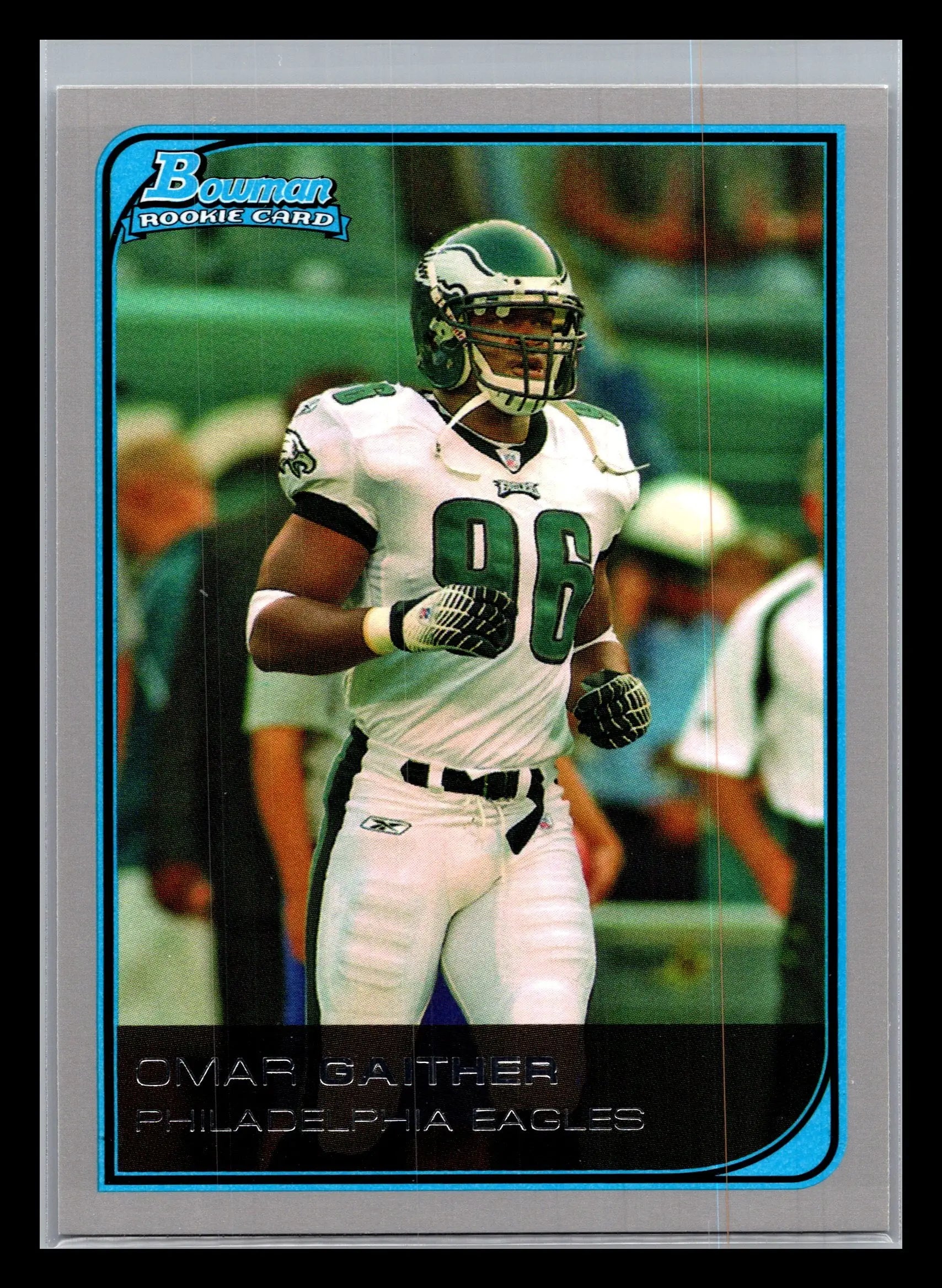 2006 Bowman #250 Omar Gaither Philadelphia Eagles Rookie