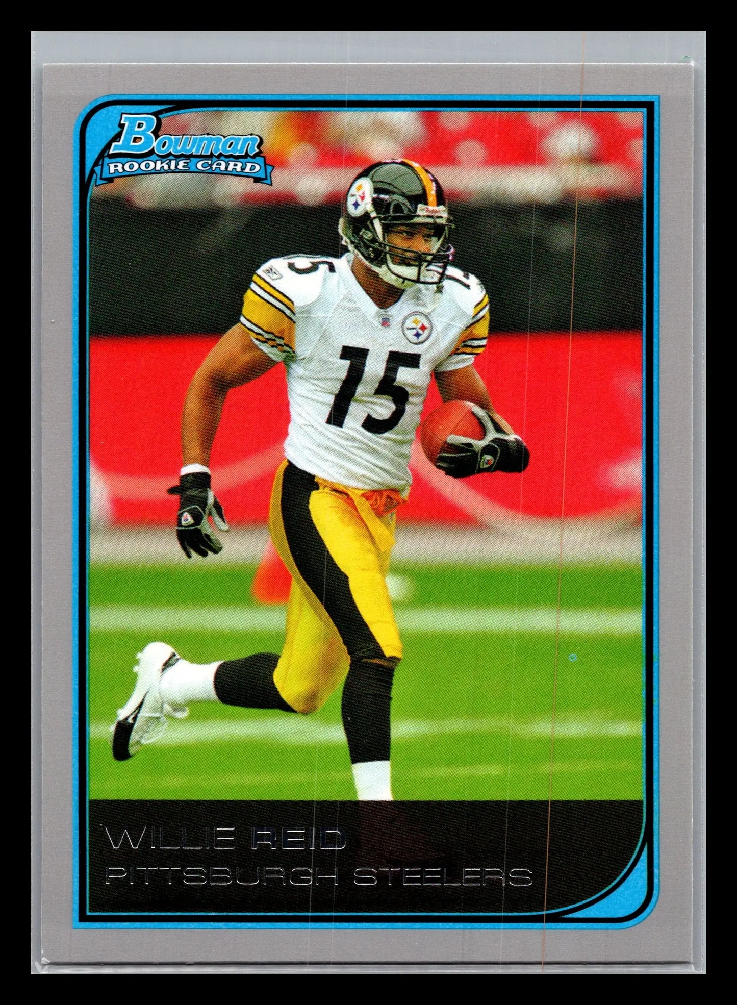2006 Bowman #253 Willie Reid Pittsburgh Steelers Rookie - Football Card Single