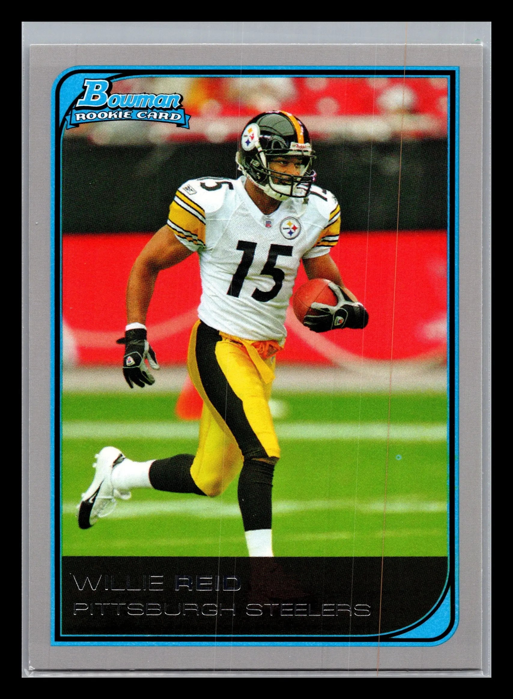 2006 Bowman #253 Willie Reid Pittsburgh Steelers Rookie - Football Card Single