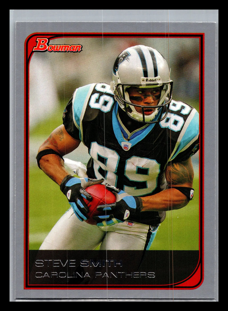 2006 Bowman #26 Steve Smith Carolina Panthers - Football Card Single