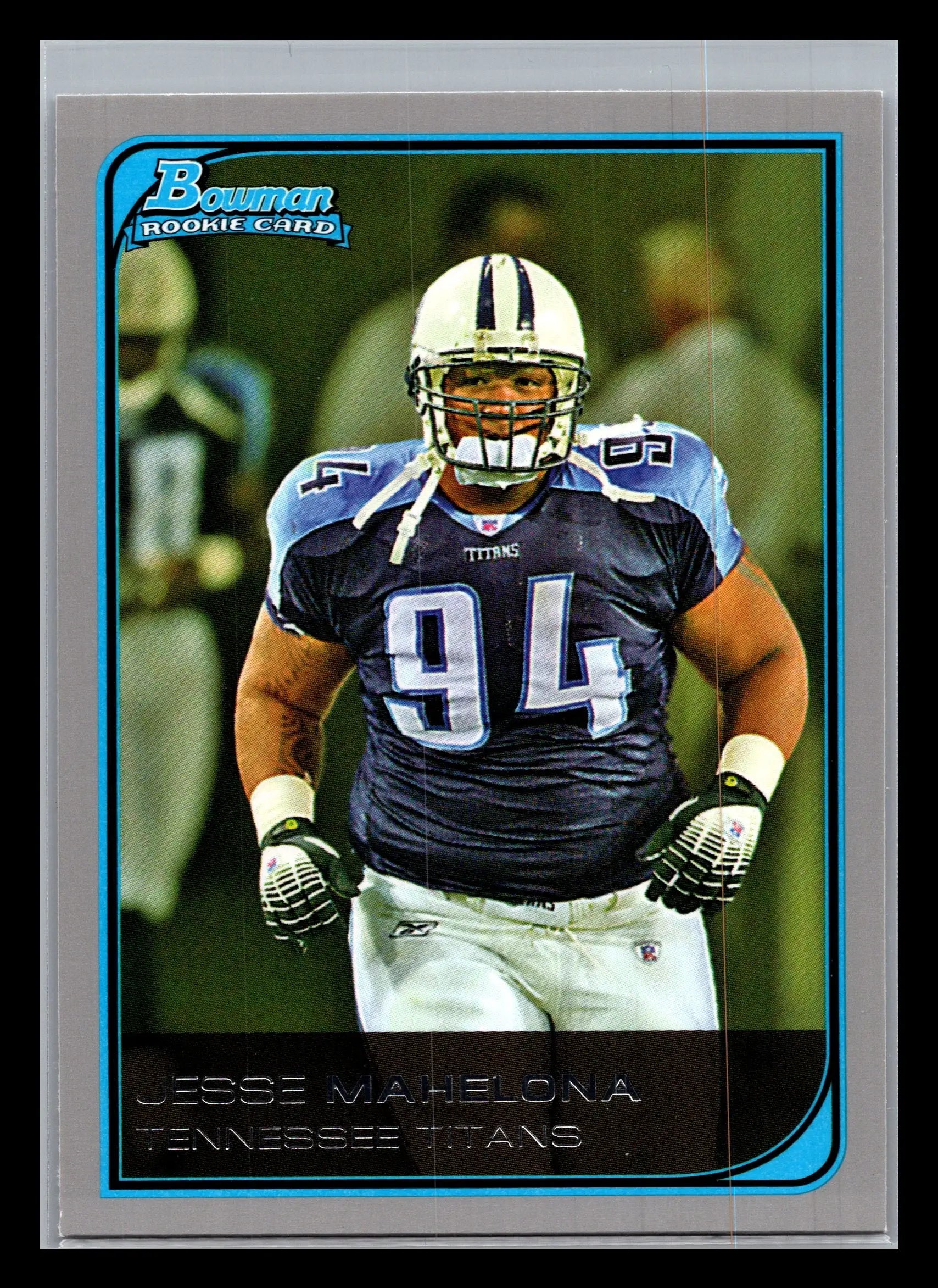 2006 Bowman #261 Jesse Mahelona Tennessee Titans Rookie - Football Card Single