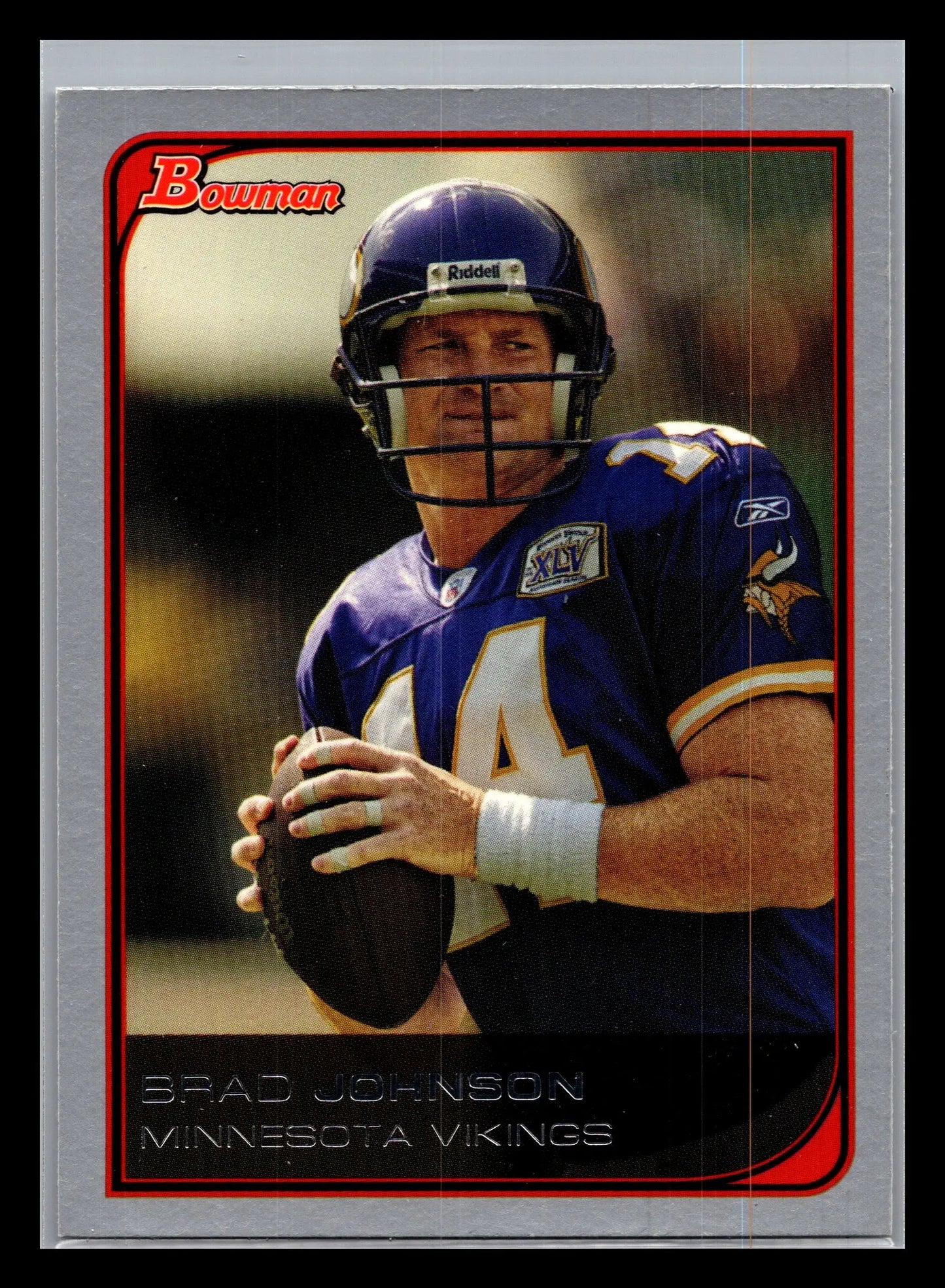 2006 Bowman #28 Brad Johnson Minnesota Vikings - Football Card Single