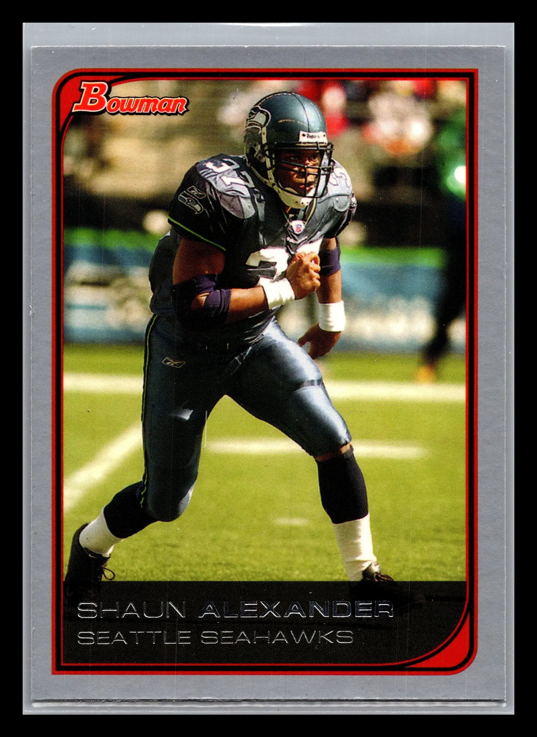 2006 Bowman #3 Shaun Alexander Seattle Seahawks