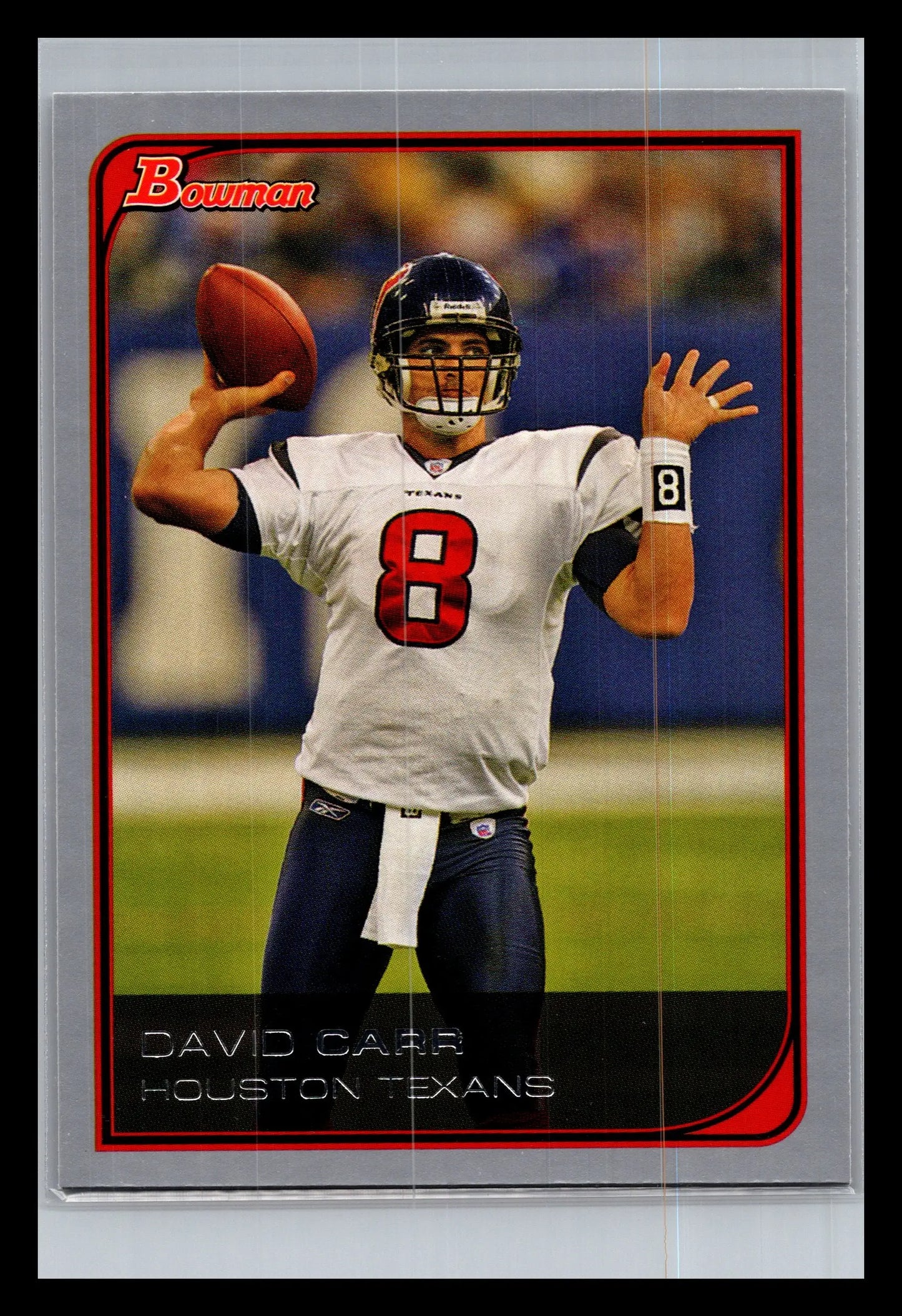 2006 Bowman #30 David Carr Houston Texans - Football Card Single