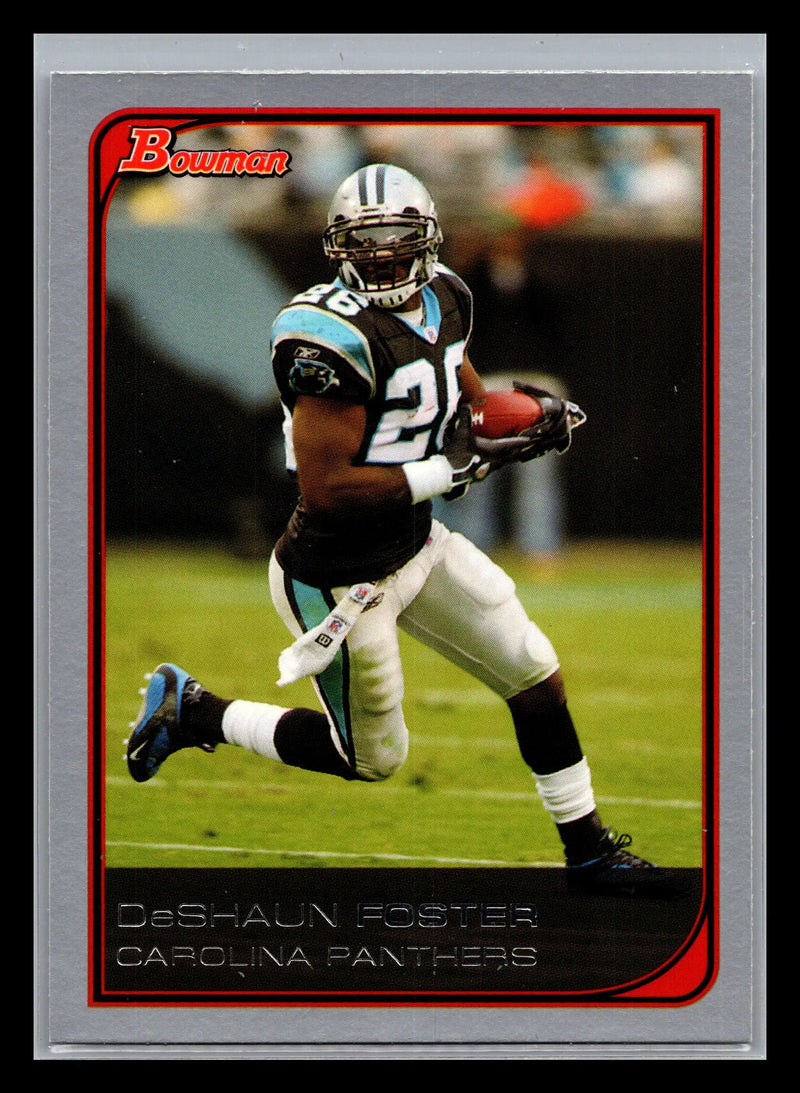 2006 Bowman #31 DeShaun Foster Carolina Panthers - Football Card Single