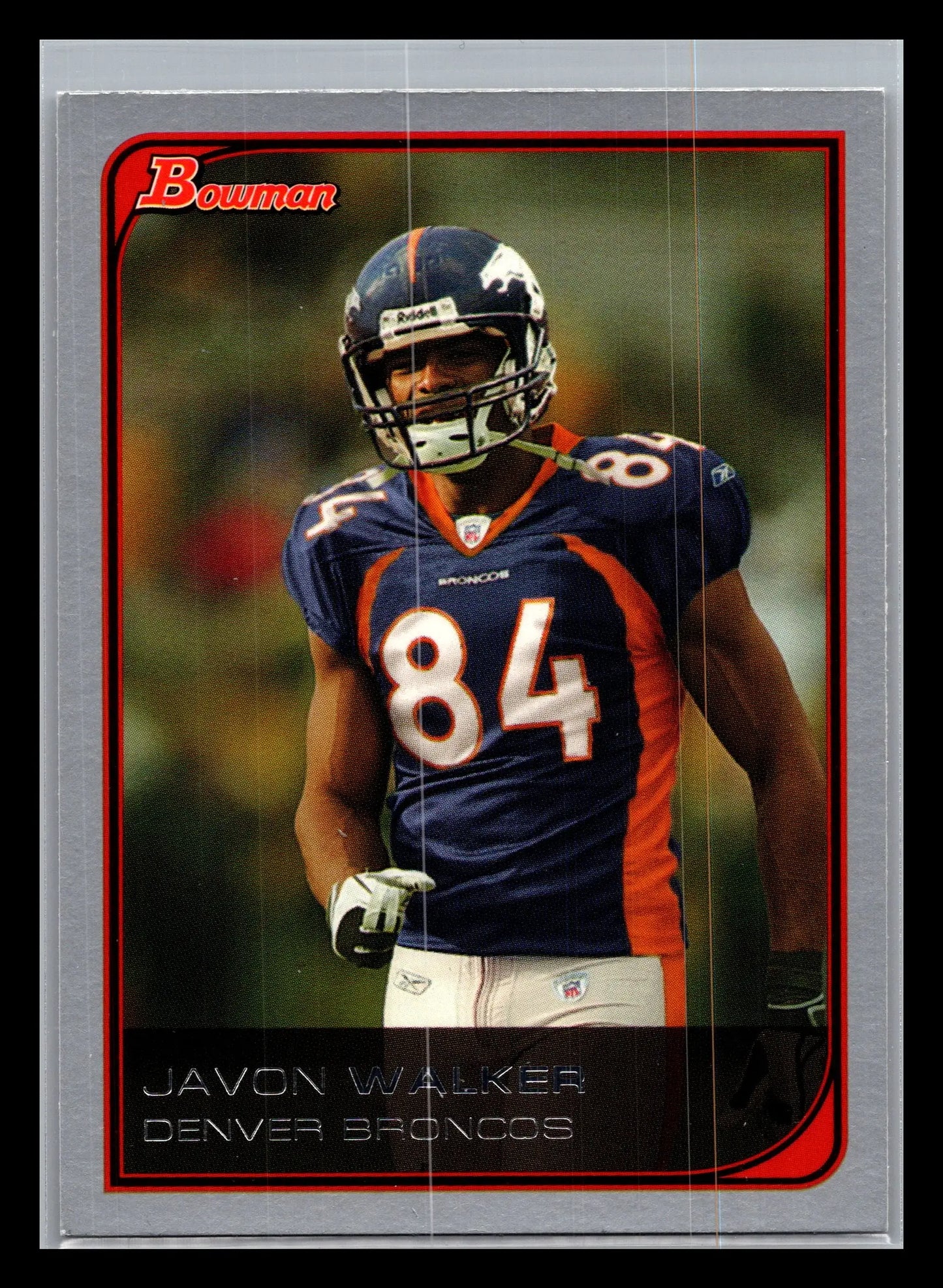 2006 Bowman #35 Javon Walker Denver Broncos - Football Card Single