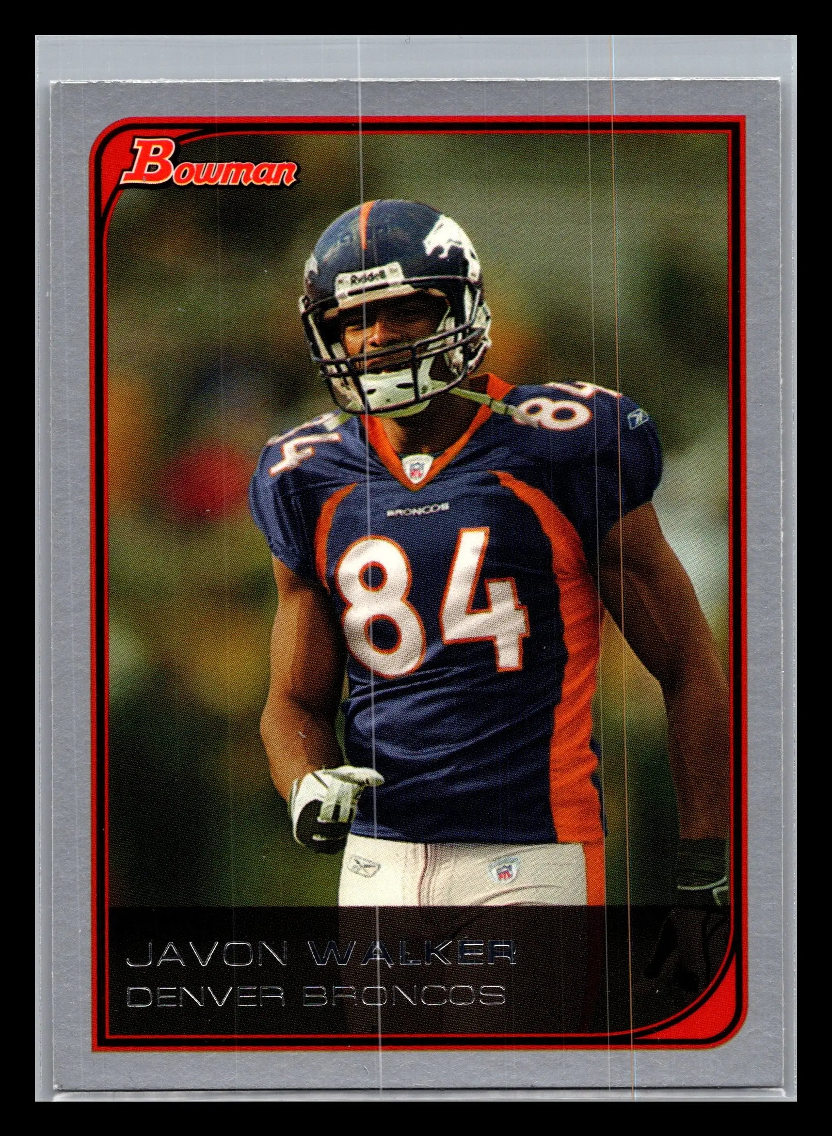 2006 Bowman #35 Javon Walker Denver Broncos - Football Card Single