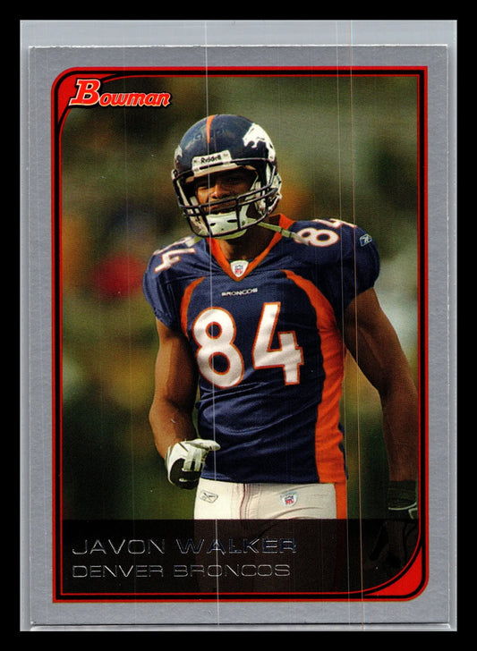 2006 Bowman #35 Javon Walker Denver Broncos - Football Card Single