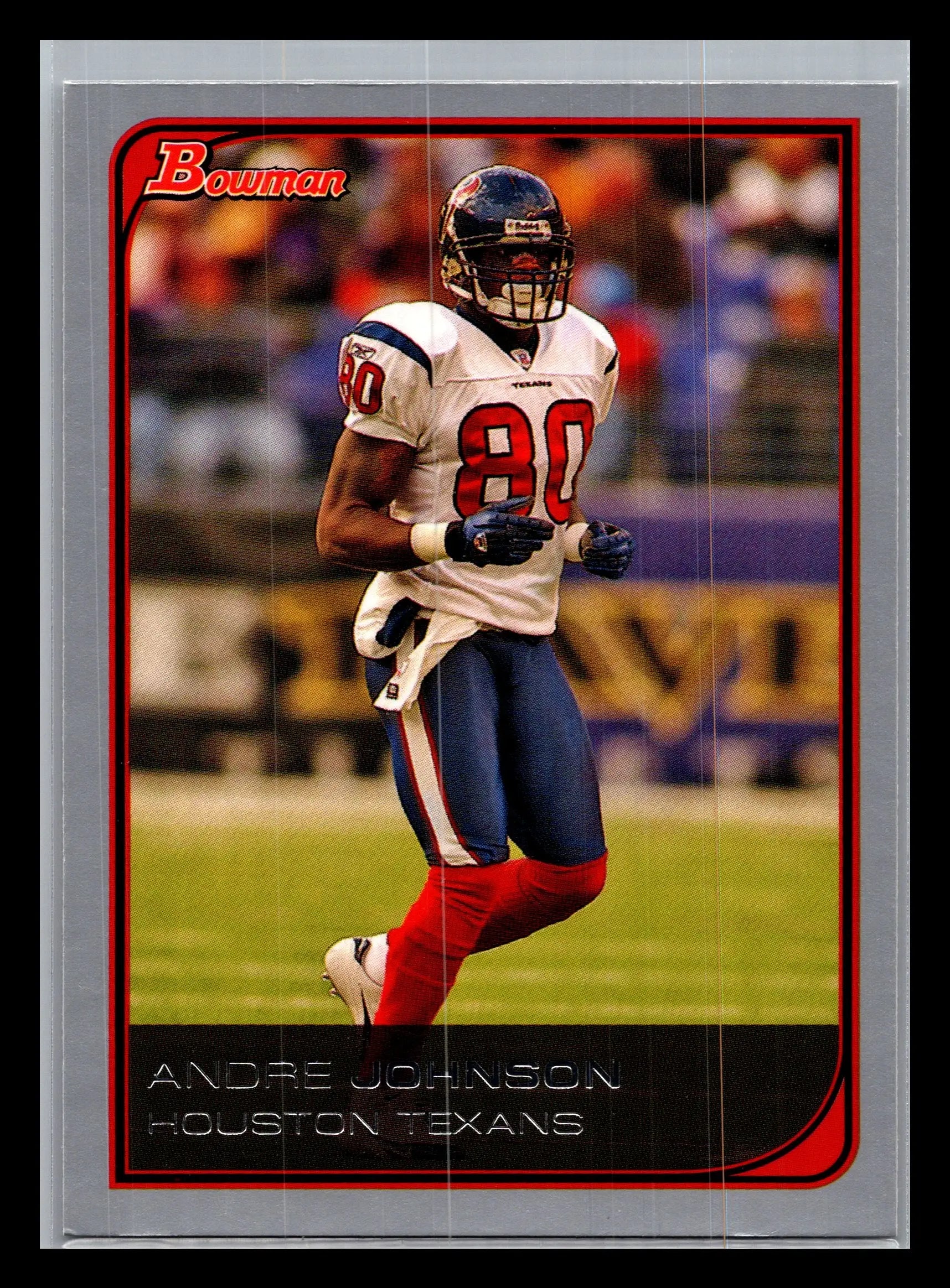 2006 Bowman #75 Andre Johnson Houston Texans - Football Card Single