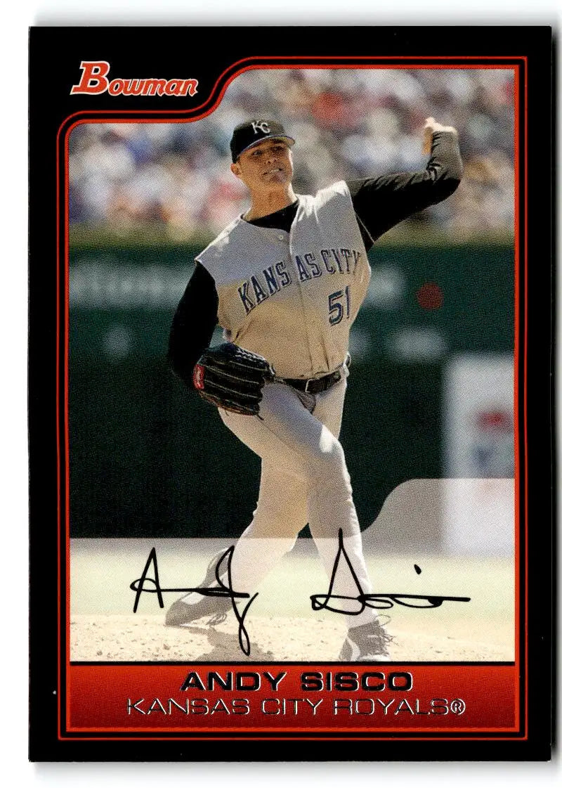 2006 Bowman #79 Andy Sisco - Baseball Card Single