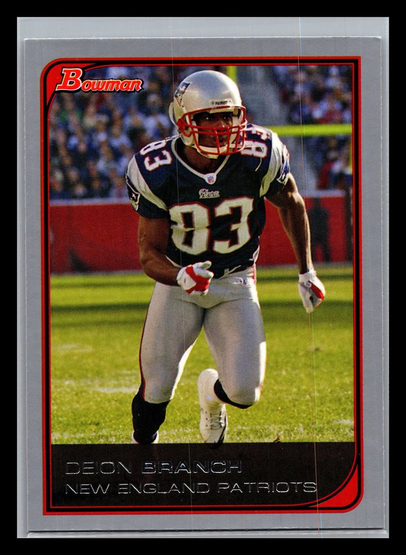 2006 Bowman #96 Deion Branch New England Patriots - Football Card Single