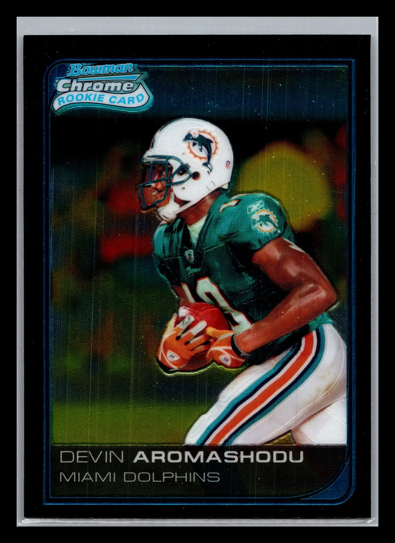 2006 Bowman Chrome #1 Devin Aromashodu Miami Dolphins Rookie - Football Card Single