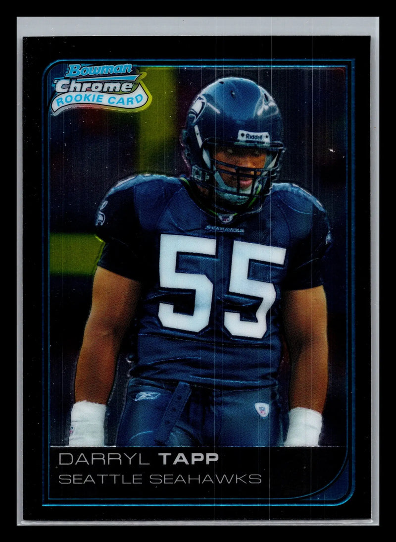 2006 Bowman Chrome #15 Darryl Tapp Seattle Seahawks Rookie - Football Card Single