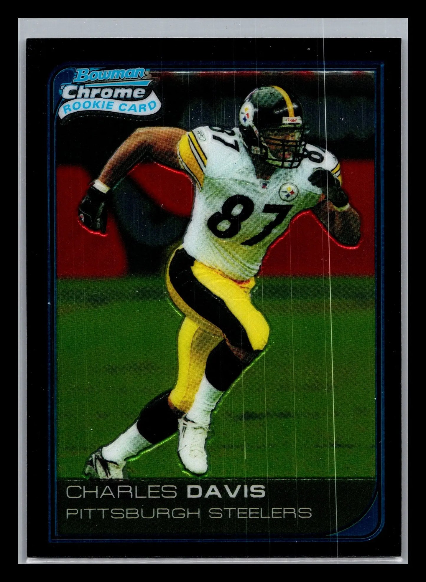 2006 Bowman Chrome #16 Charles Davis Pittsburgh Steelers Rookie - Football Card Single
