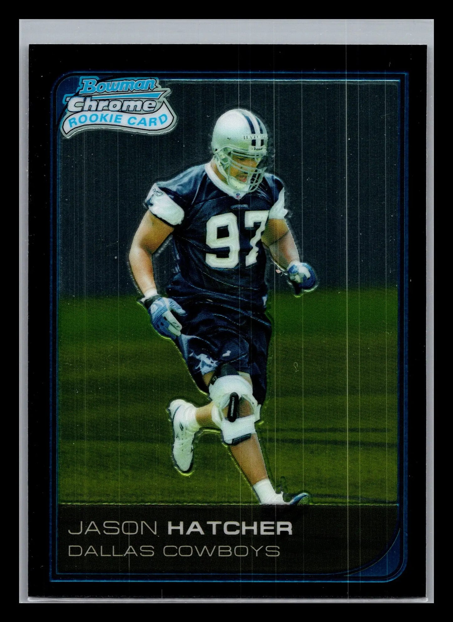 2006 Bowman Chrome #24 Jason Hatcher Dallas Cowboys Rookie - Football Card Single