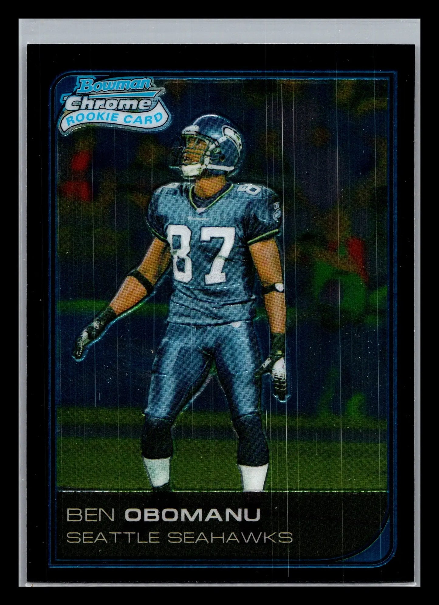 2006 Bowman Chrome #25 Ben Obomanu Seattle Seahawks Rookie - Football Card Single