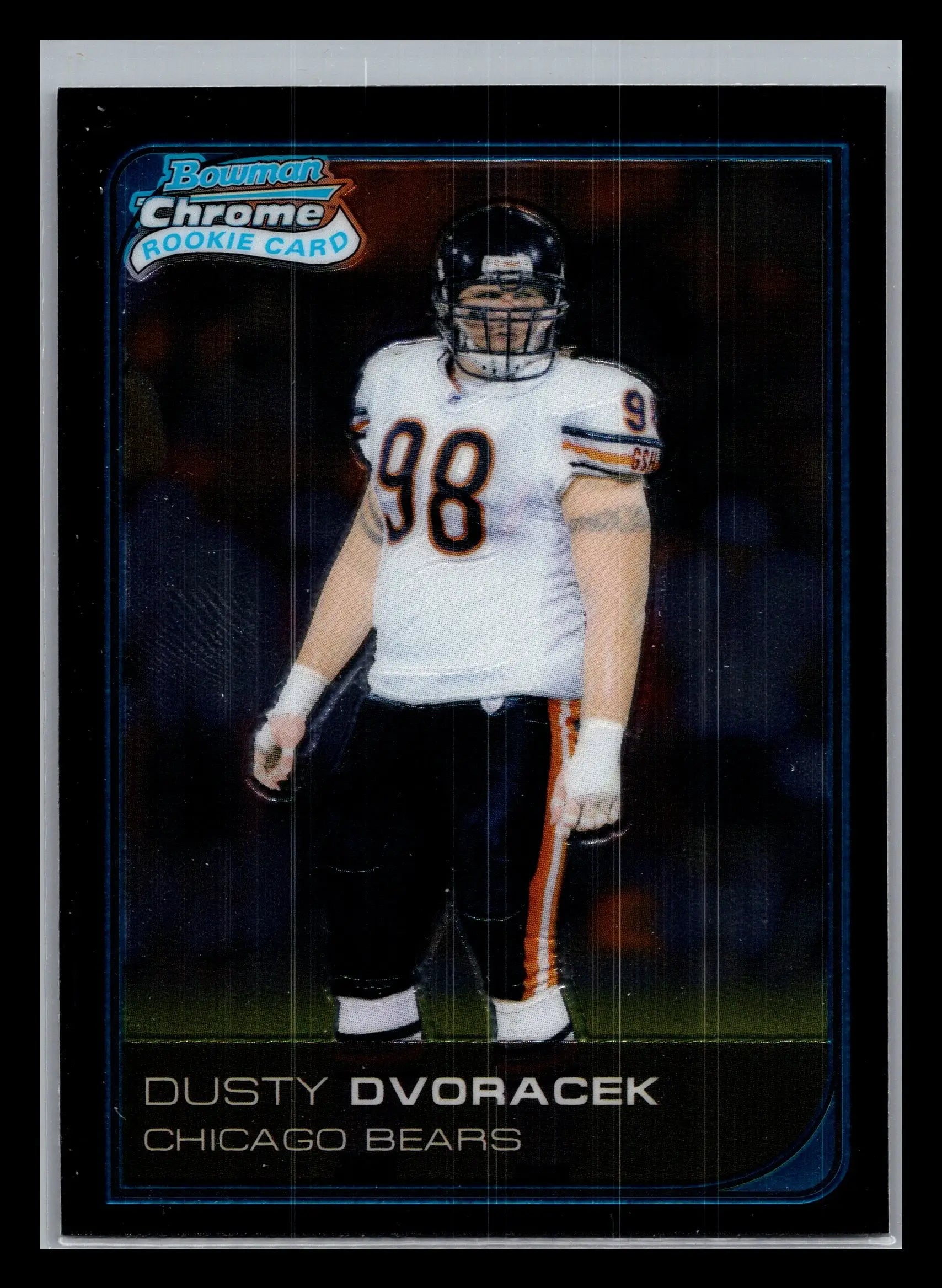 2006 Bowman Chrome #26 Dusty Dvoracek Chicago Bears Rookie - Football Card Single