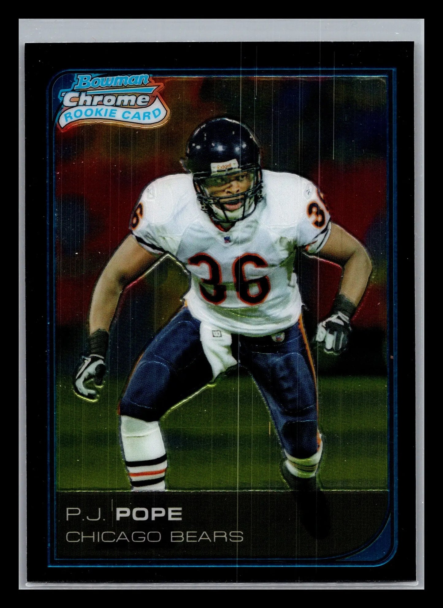 2006 Bowman Chrome #30 P.J. Pope Chicago Bears Rookie - Football Card Single