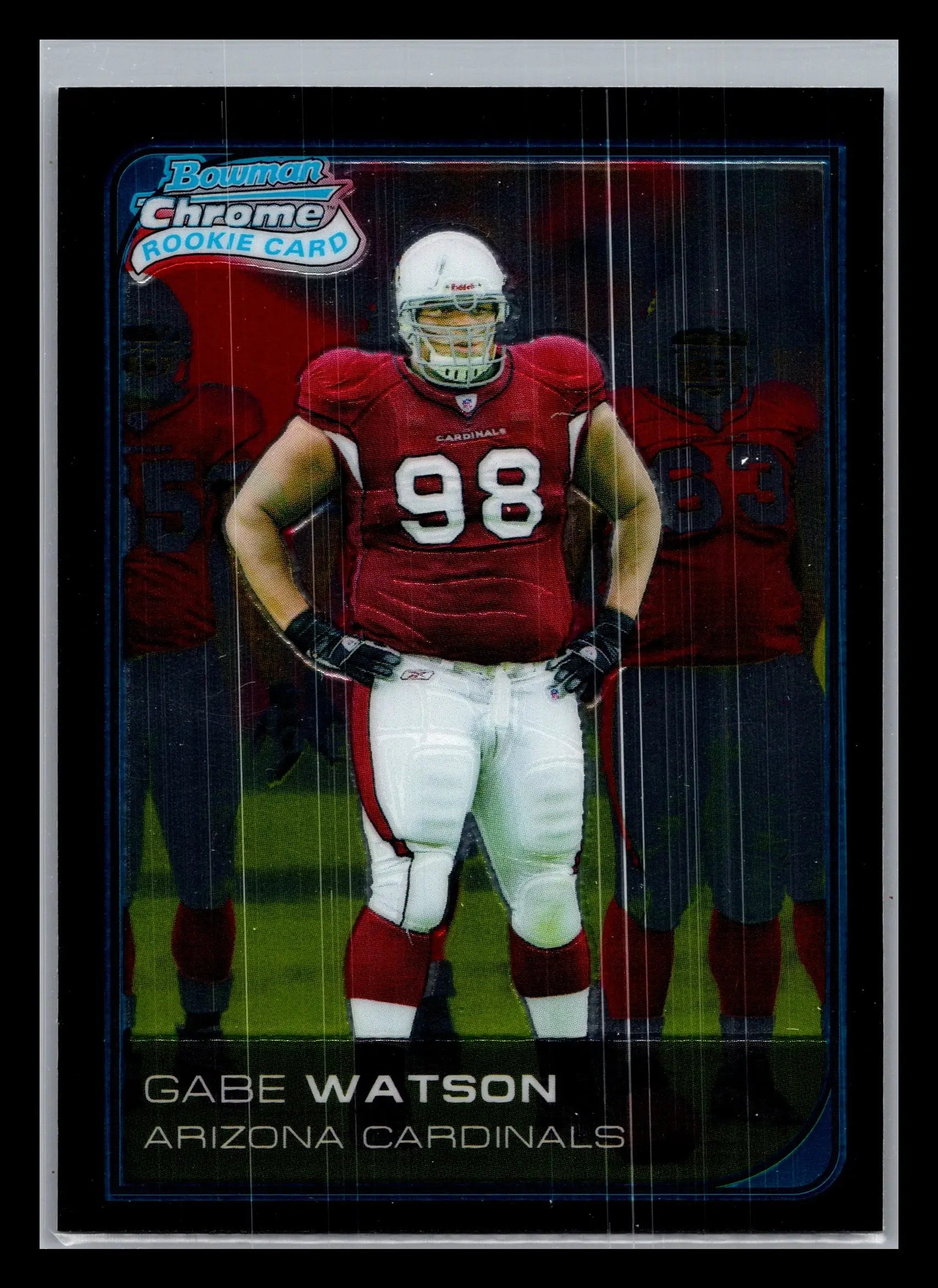 2006 Bowman Chrome #31 Gabe Watson Arizona Cardinals Rookie - Football Card Single