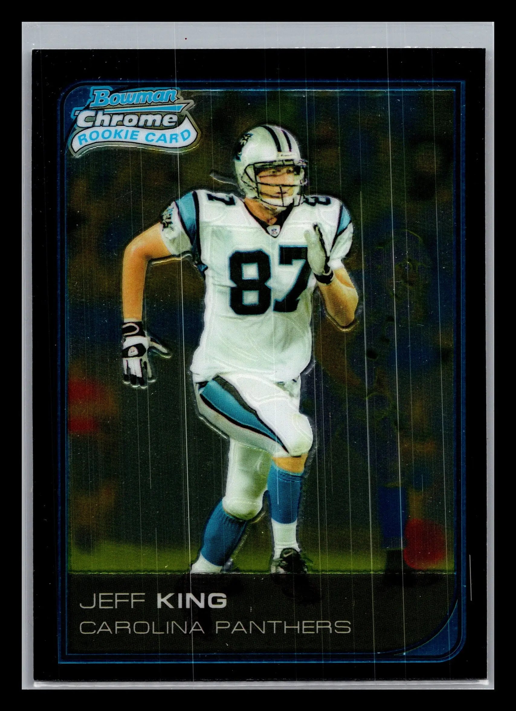 2006 Bowman Chrome #33 Jeff King Carolina Panthers Rookie - Football Card Single
