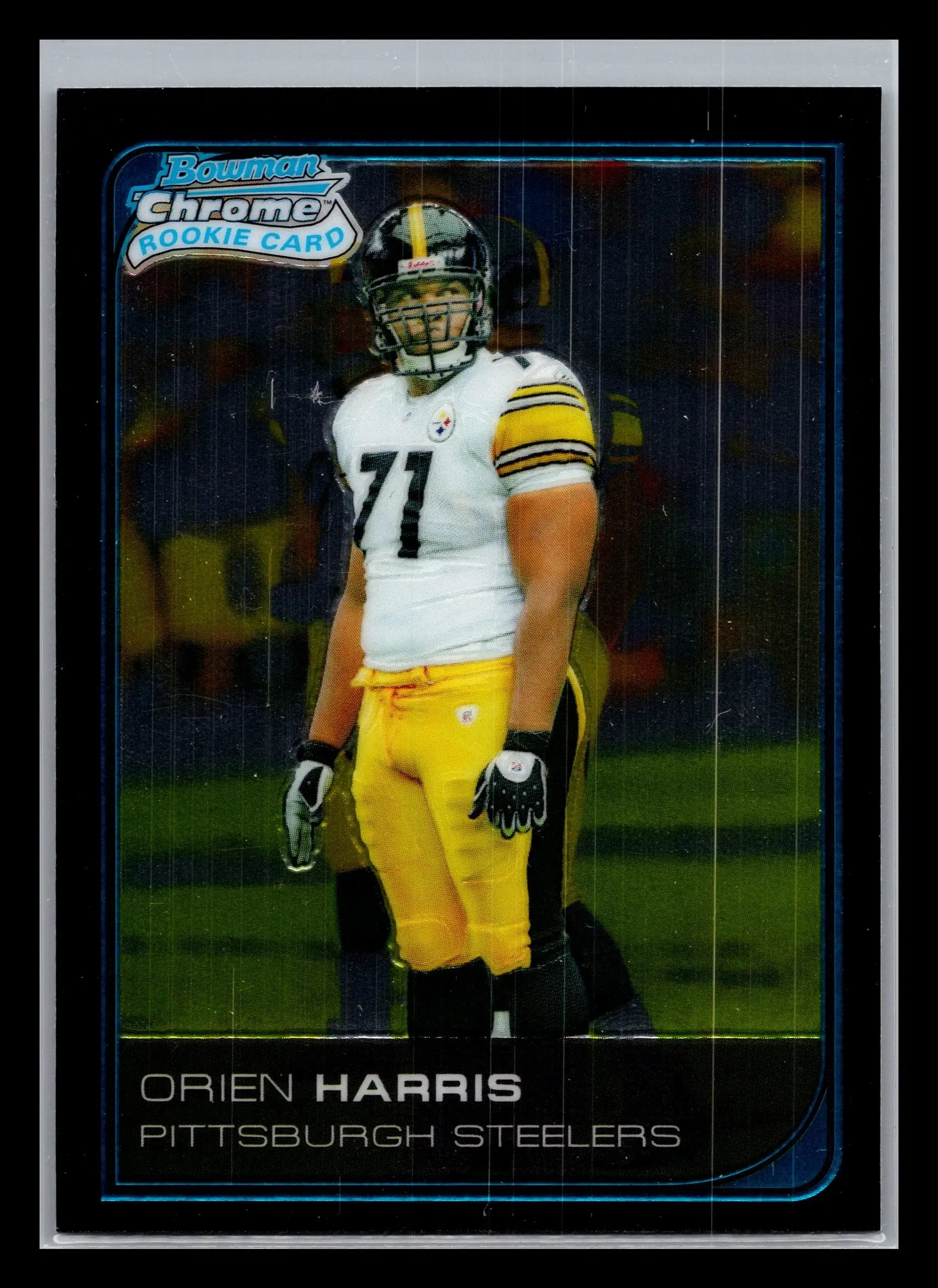 2006 Bowman Chrome #35 Orien Harris Pittsburgh Steelers Rookie - Football Card Single