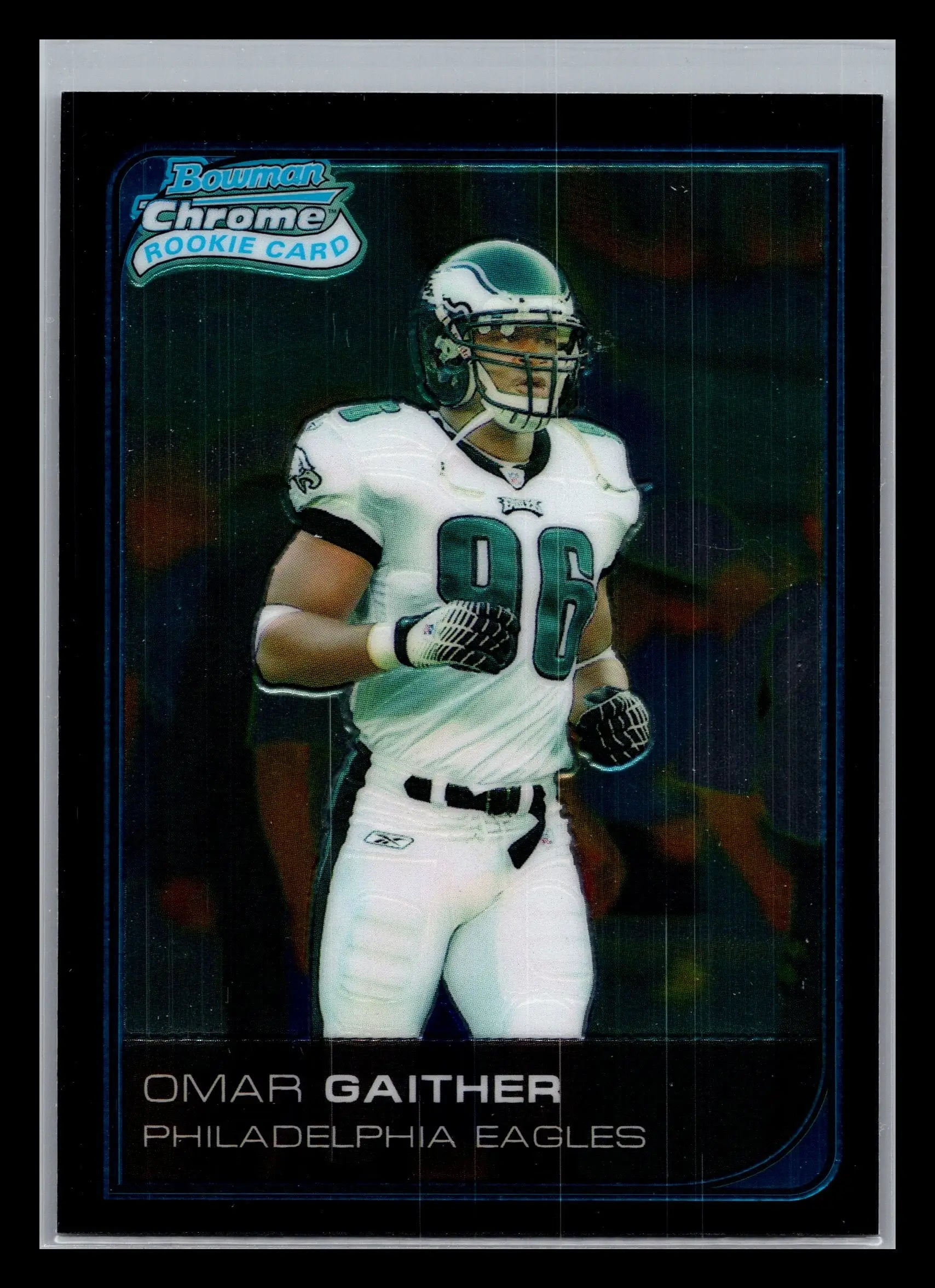 2006 Bowman Chrome #39 Omar Gaither Philadelphia Eagles Rookie - Football Card Single