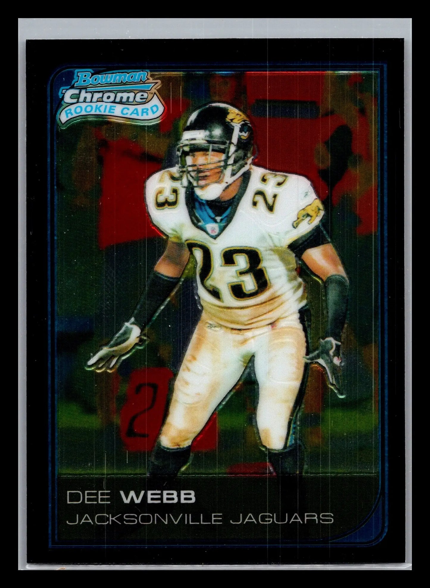 2006 Bowman Chrome #43 Dee Webb Jacksonville Jaguars Rookie - Football Card Single