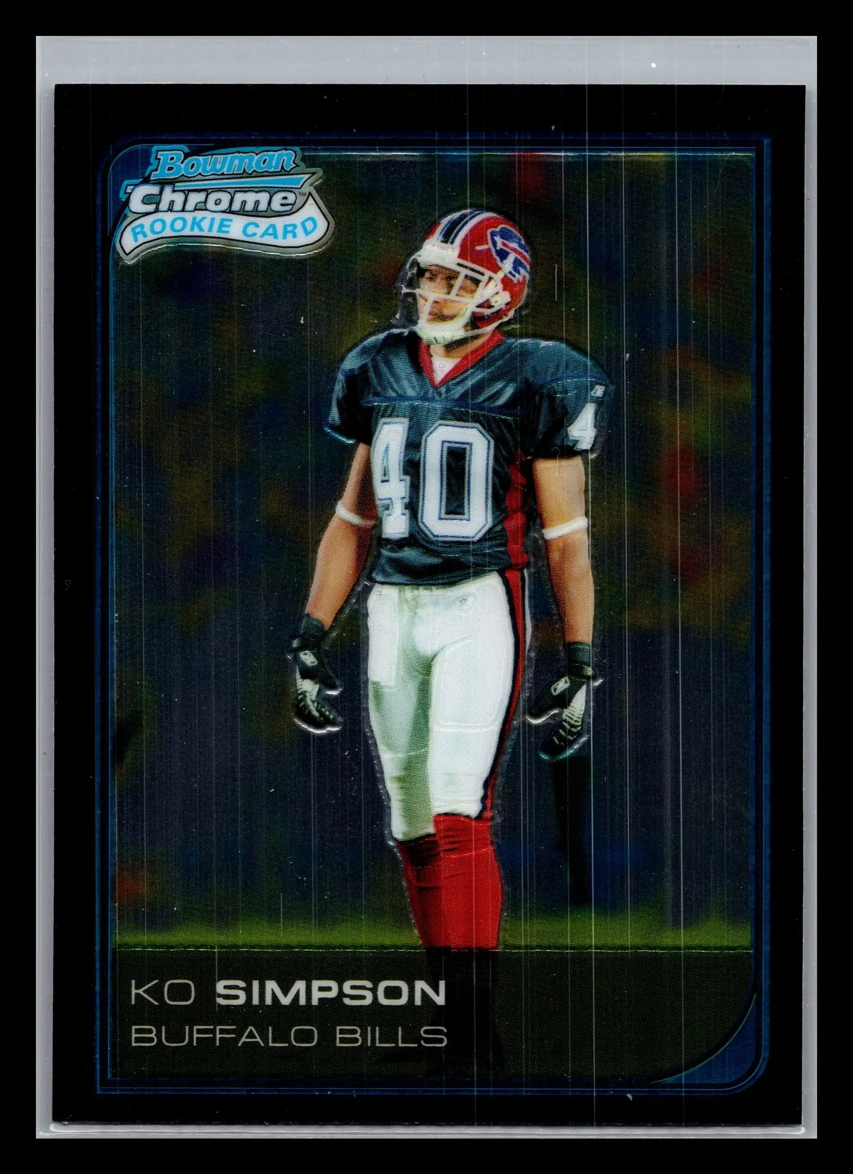 2006 Bowman Chrome #46 Ko Simpson Buffalo Bills Rookie - Football Card Single