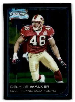 2006 Bowman Chrome #49 Delanie Walker - Football Card Single