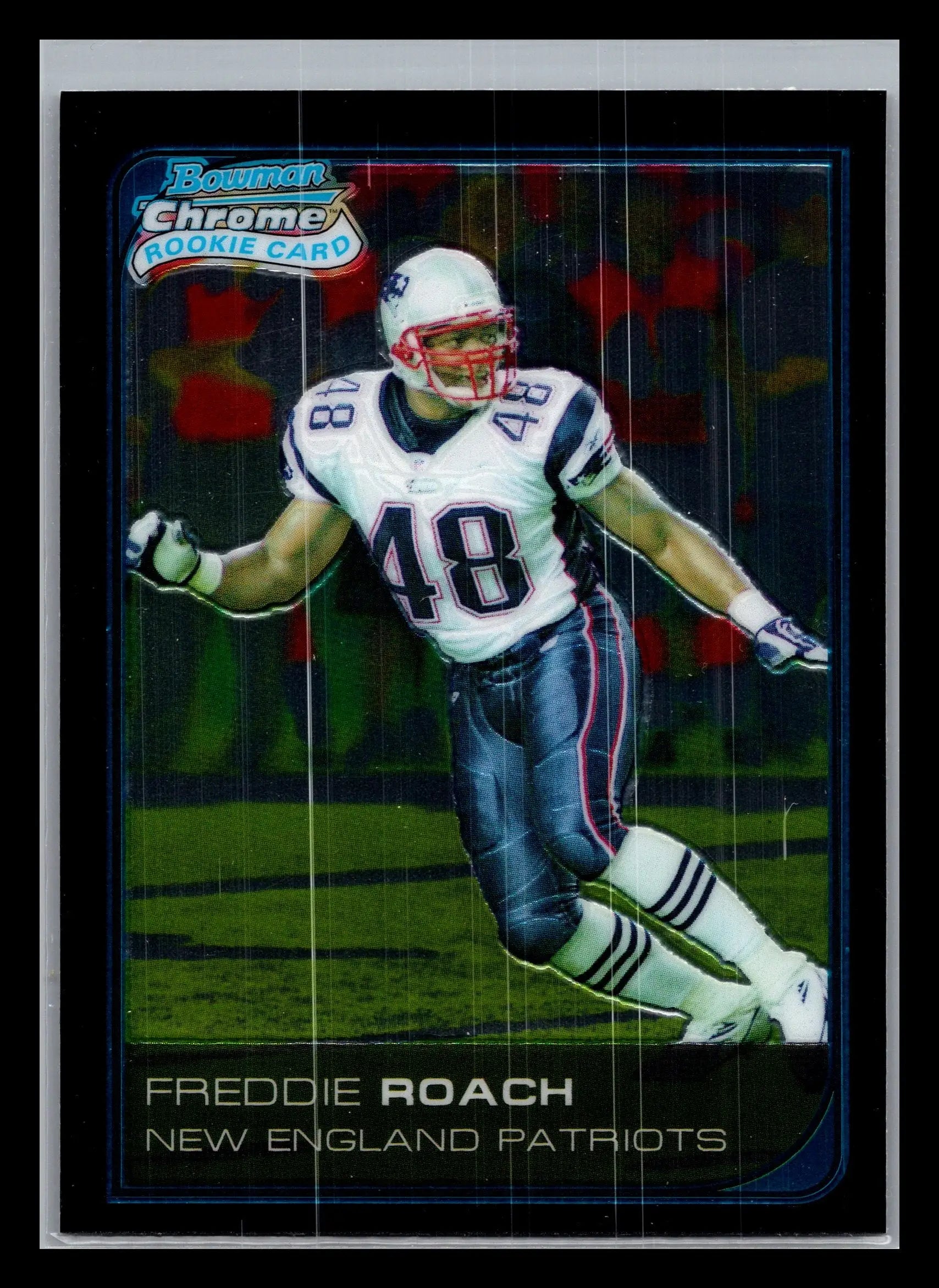 2006 Bowman Chrome #52 Freddie Roach New England Patriots Rookie - Football Card Single