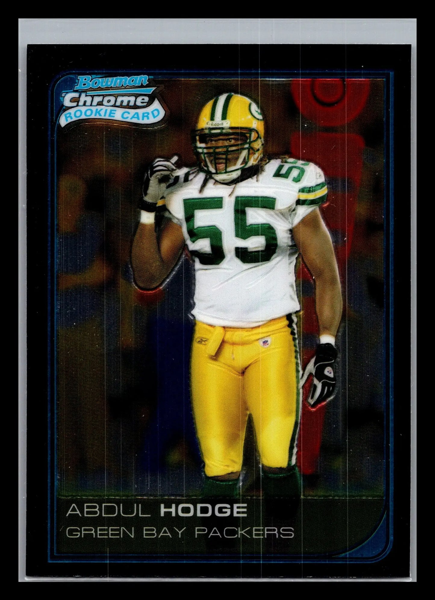 2006 Bowman Chrome #6 Abdul Hodge Green Bay Packers Rookie - Football Card Single