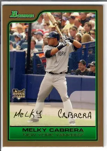 Melky Cabrera baseball card from Bowman Draft Picks Prospects BDP5 Bowman Draft 2006